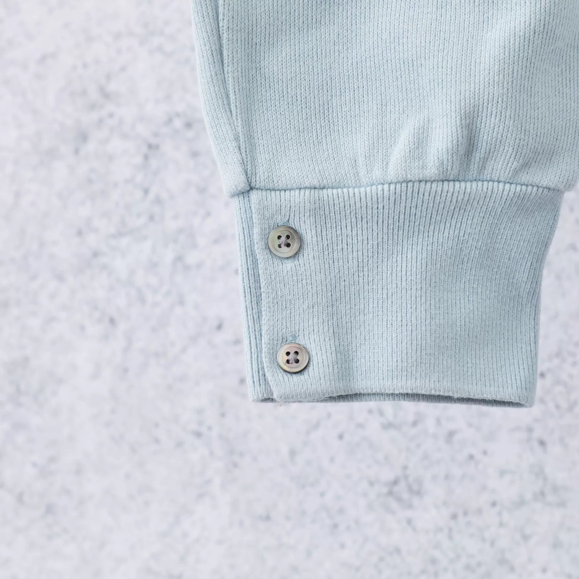 Thom Browne Thom Browne Four-Bar Light Blue Sweatpants Size US 28 / EU 44 - 4 Thumbnail