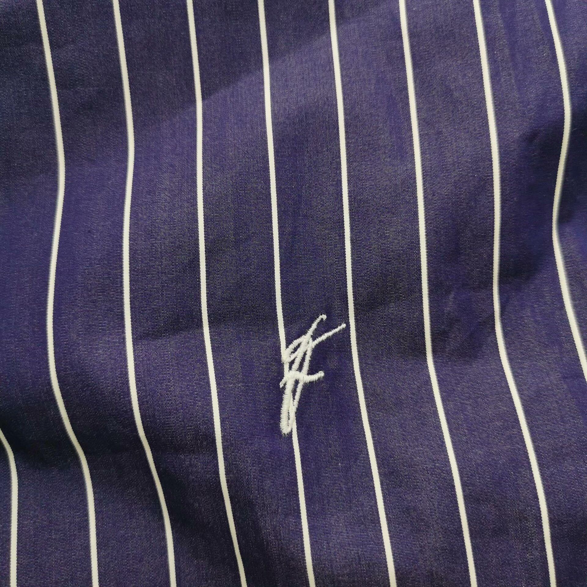 Salvatore Ferragamo Salvatore Ferragamo Cotton Contrast Stripe Collared Shirt Size S / US 4 / IT 40 - 3 Thumbnail