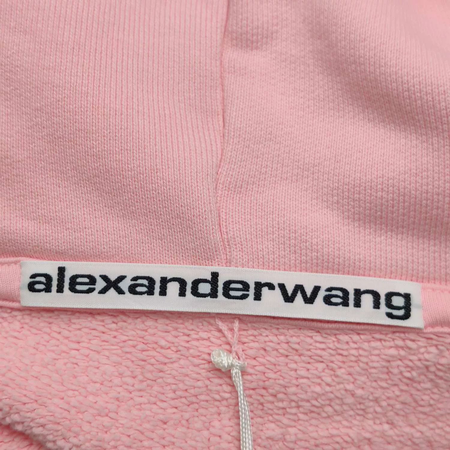 Alexander Wang Alexander Wang Cotton Logo Hoodie S Size S / US 4 / IT 40 - 5 Thumbnail