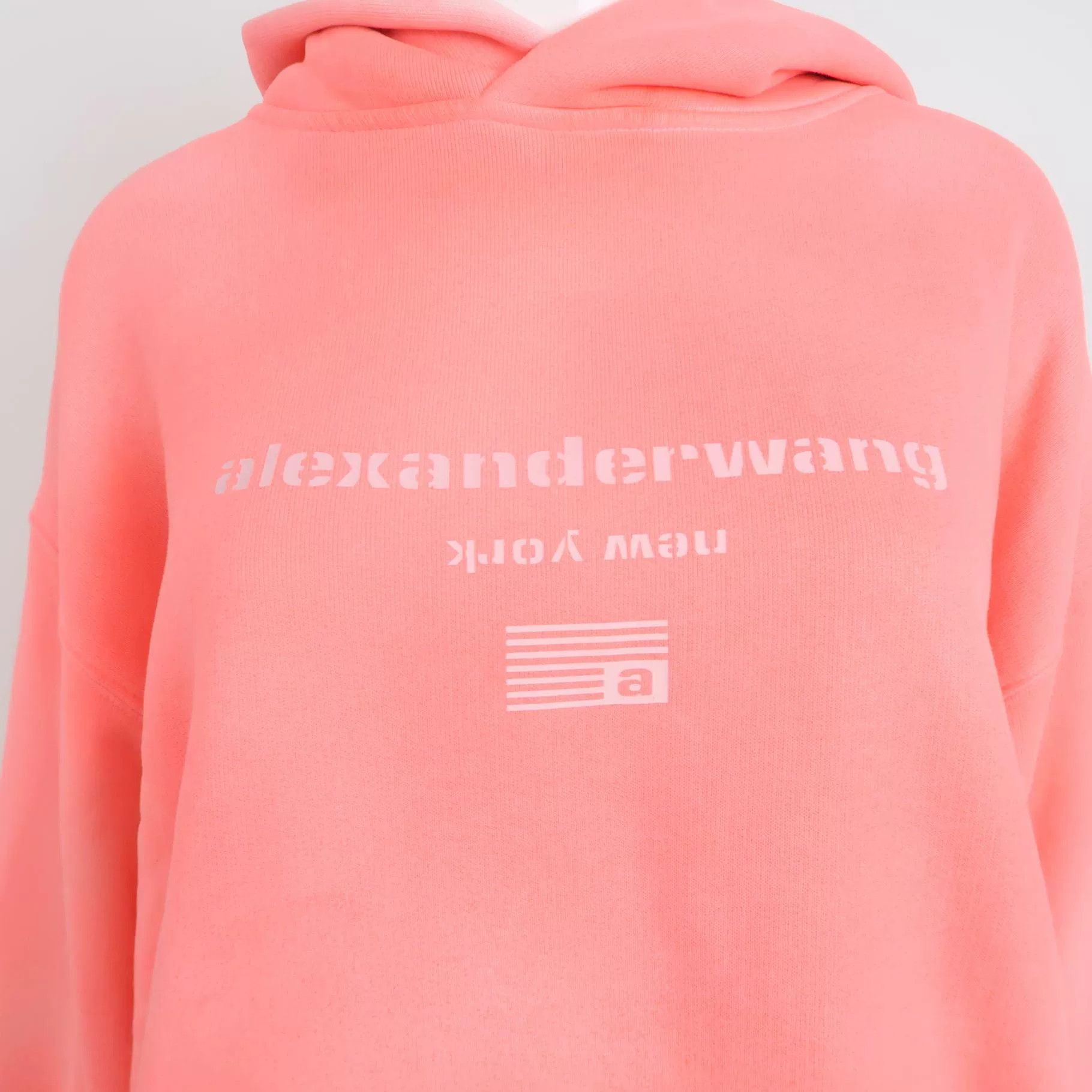 Alexander Wang Alexander Wang Cotton Logo Hoodie S Size S / US 4 / IT 40 - 3 Thumbnail