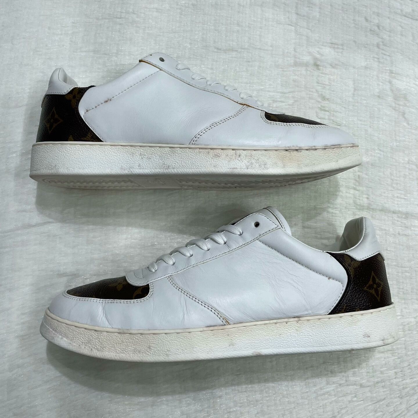 Louis Vuitton Louis Vuitton Rivoli Leather Sneakers Size US 7.5 / EU 40-41 - 7 Thumbnail