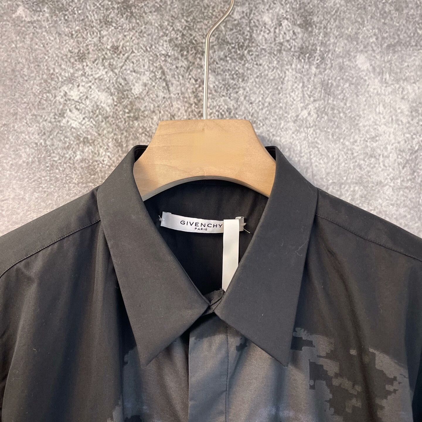 Givenchy Givenchy Black Dog Print Long-Sleeve Shirt Size US S / EU 44-46 / 1 - 3 Thumbnail