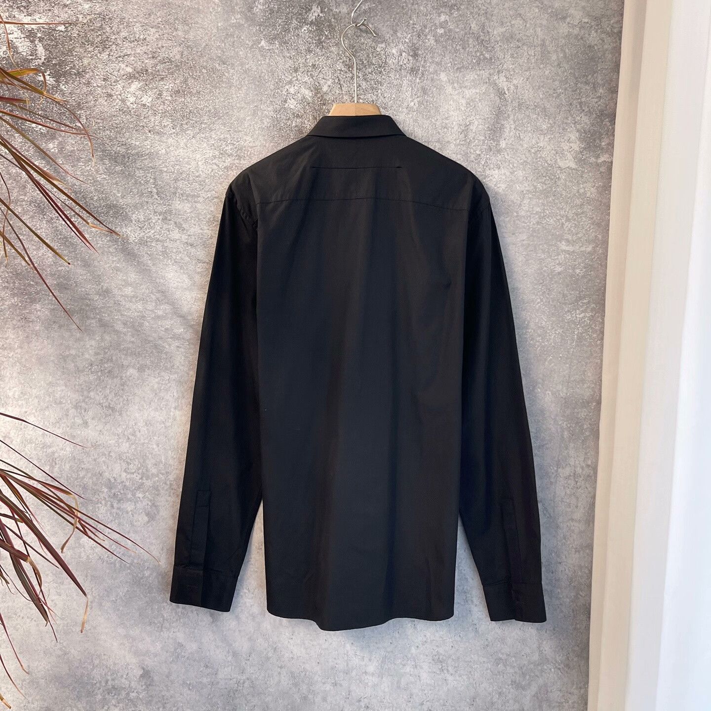 Givenchy Givenchy Black Dog Print Long-Sleeve Shirt Size US S / EU 44-46 / 1 - 2 Thumbnail