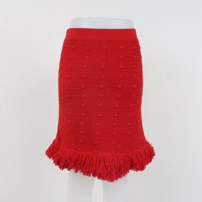 Bottega Veneta Bottega Veneta Cotton Solid Skirt M Size 32" / US 10 / IT 46 - 2 Thumbnail