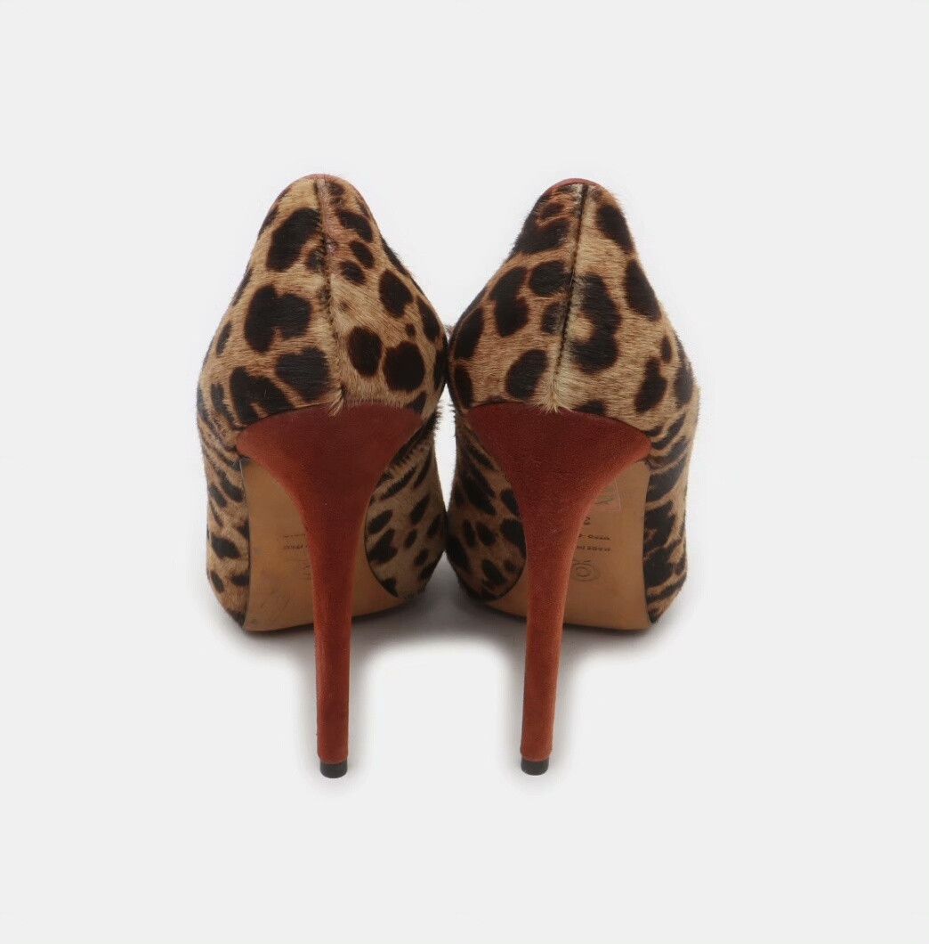 Alexander McQueen Alexander McQueen Women's Horsehair High Heels Size US 7 / IT 37 - 3 Thumbnail