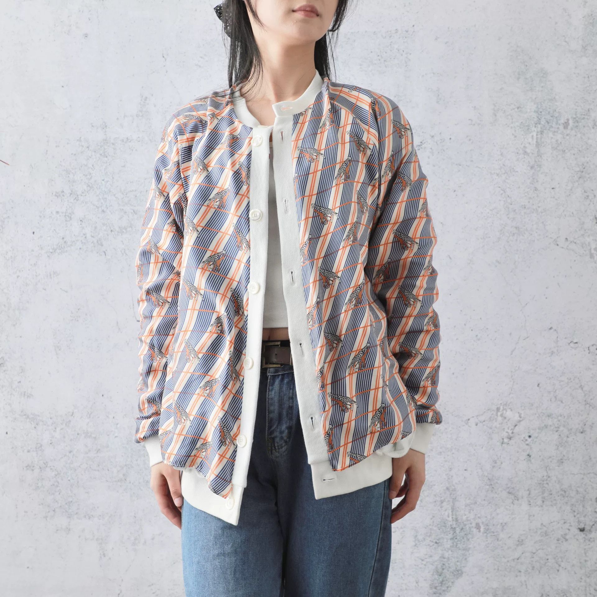 Gucci Gucci White Cotton Double-Sided Tennis Racket Jacket Size XS / US 0-2 / IT 36-38 - 2 Thumbnail