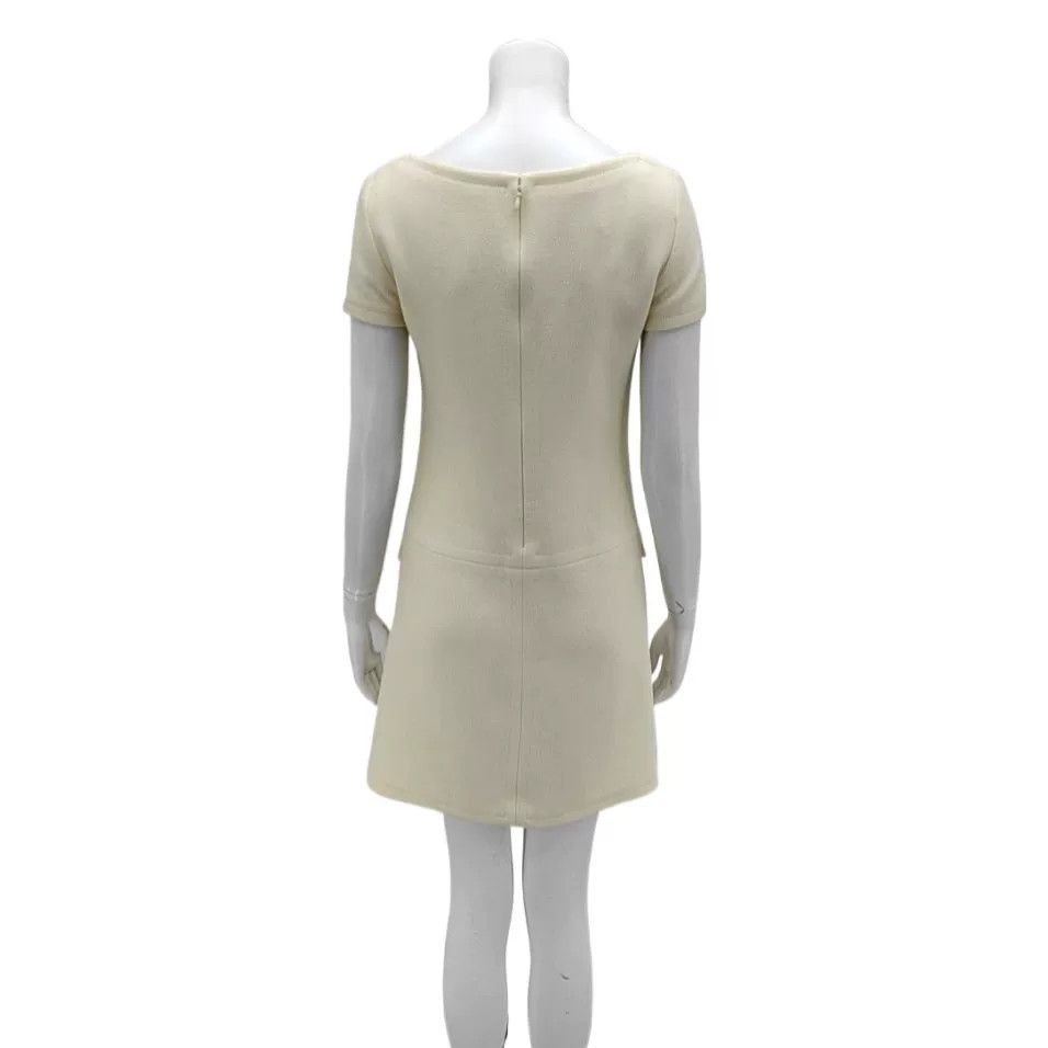 Prada Prada Beige Wool Dress Size 40 Size S / US 4 / IT 40 - 2 Thumbnail