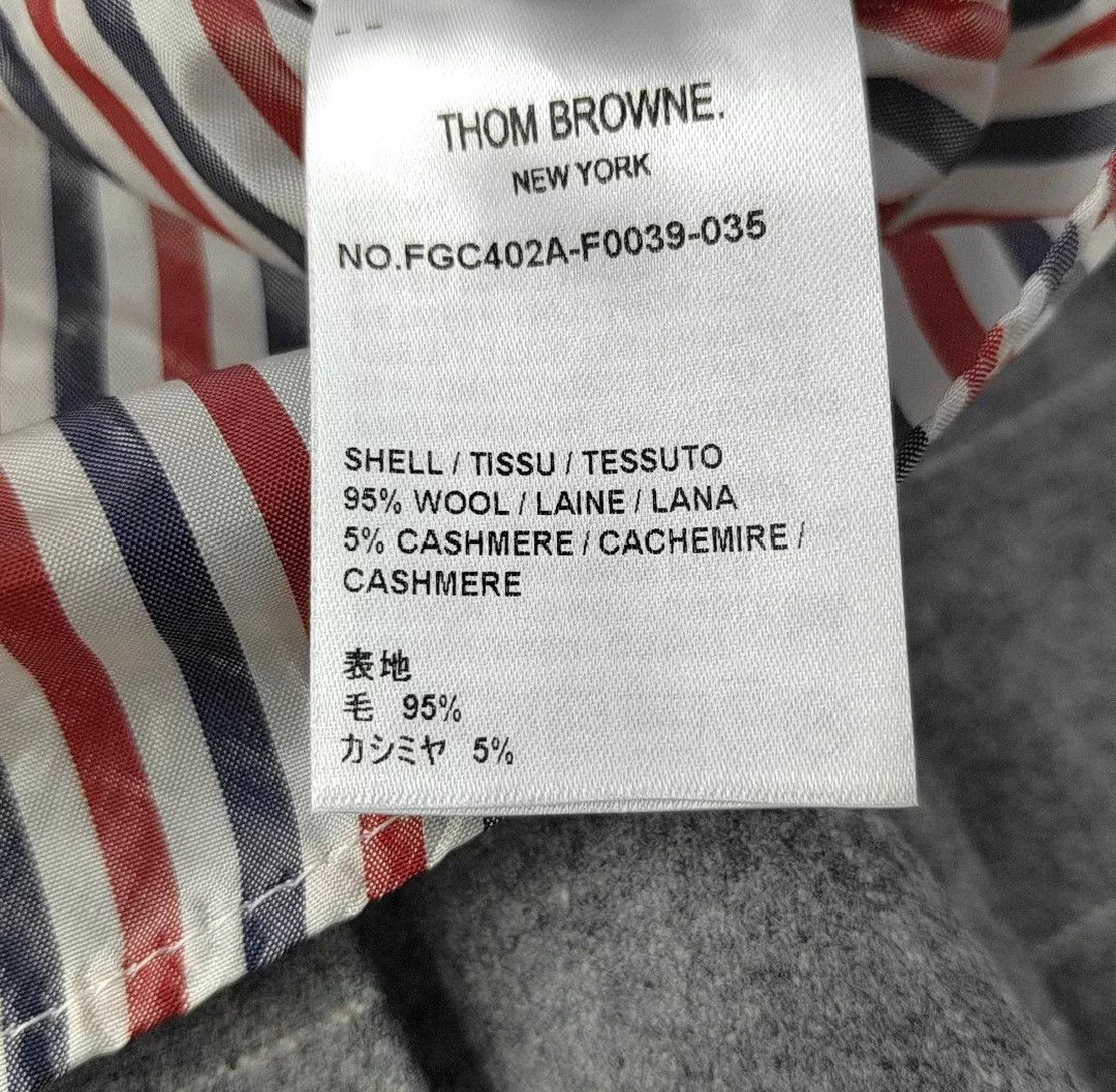 Thom Browne Thom Browne Gray Plaid Pleated Skirt Size 40 Size 40" / US 18 - 3 Thumbnail