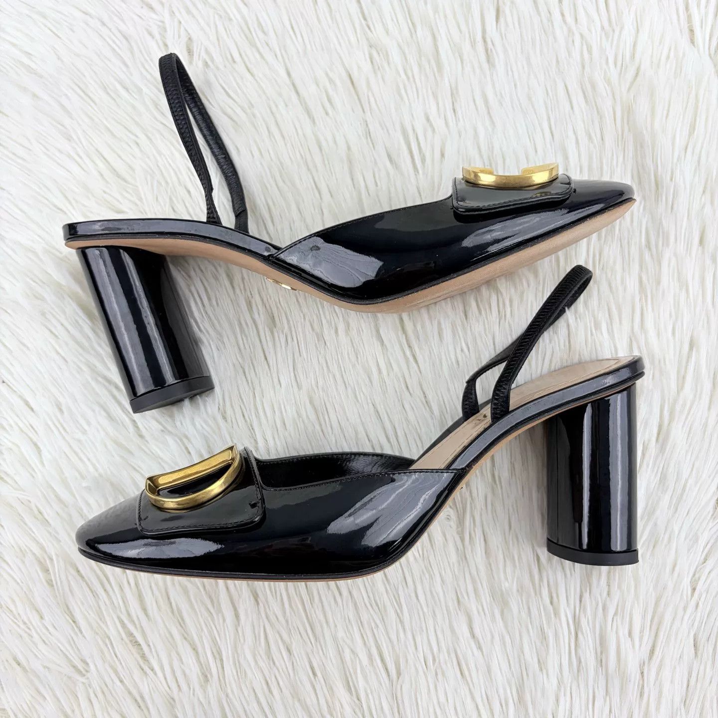 Dior Dior Black Patent Leather Mary Jane Shoes Size US 5.5 / IT 35.5 - 5 Thumbnail