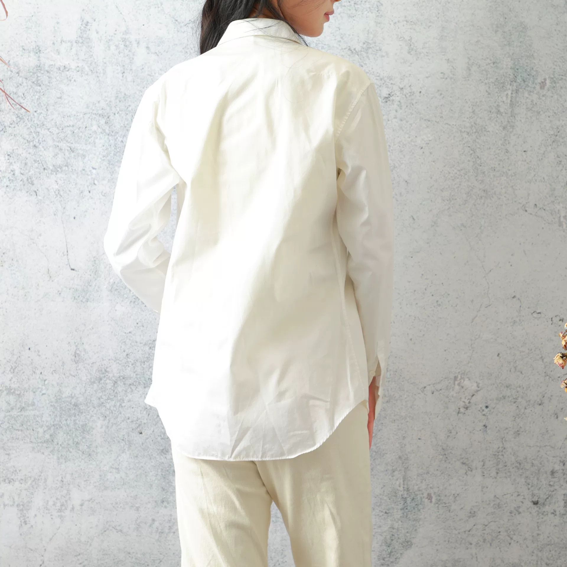 Dior Dior White Cotton Embroidered Long-Sleeve Shirt Size S / US 4 / IT 40 - 4 Thumbnail