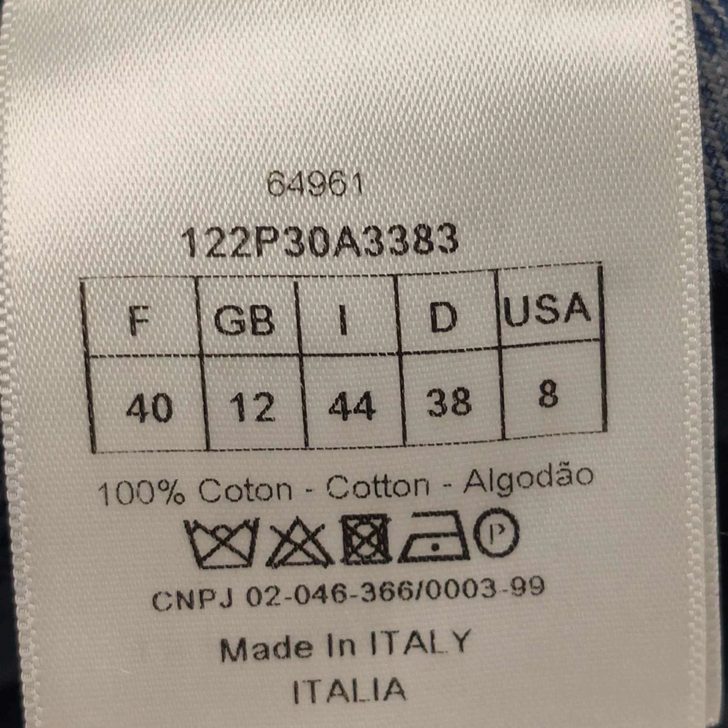 Dior Dior Cotton Denim Pants US8 Size 28" / US 6 / IT 42 - 5 Thumbnail