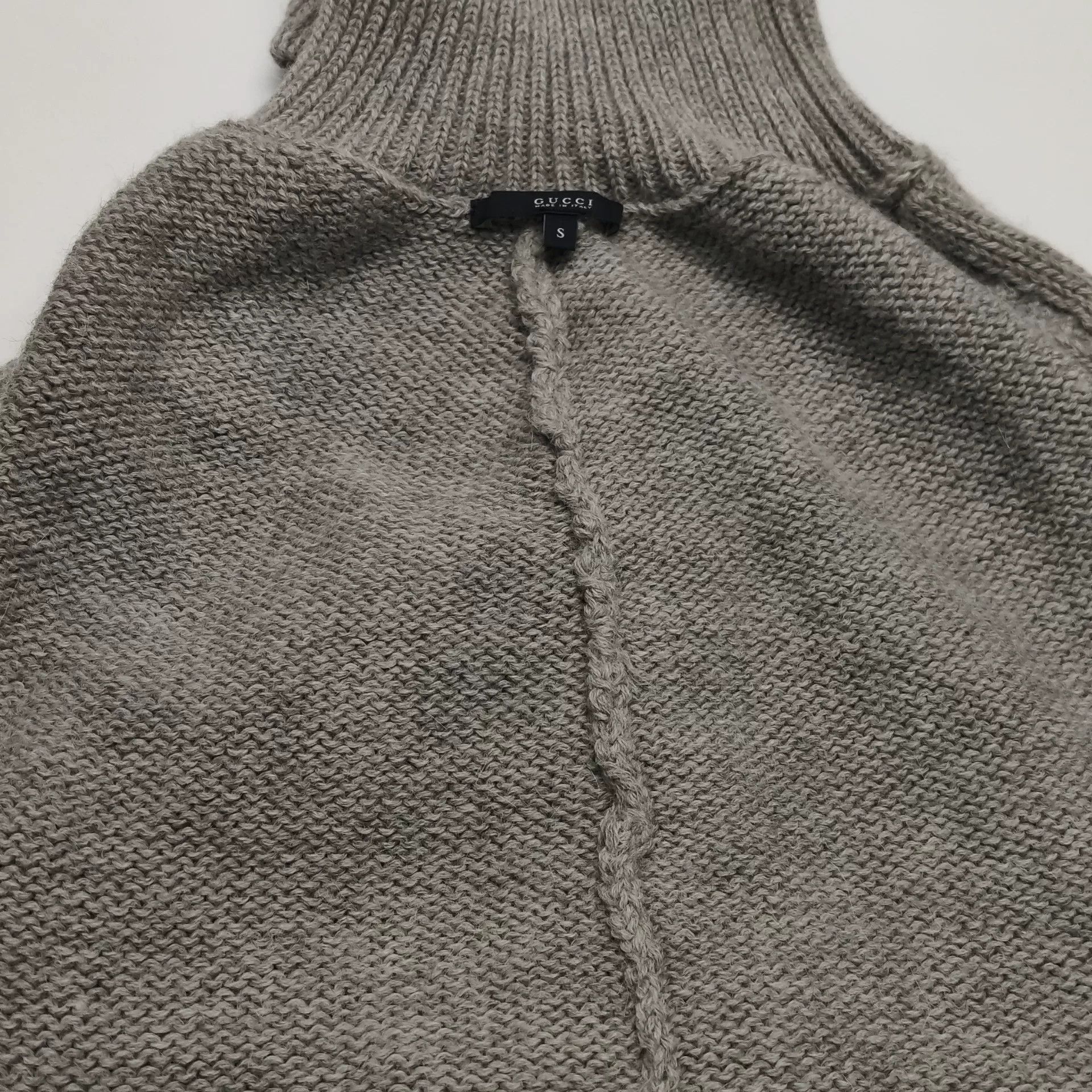 Gucci Gucci Wool Alpaca Blend Solid Turtleneck Sweater S Size US S / EU 44-46 / 1 - 9 Thumbnail
