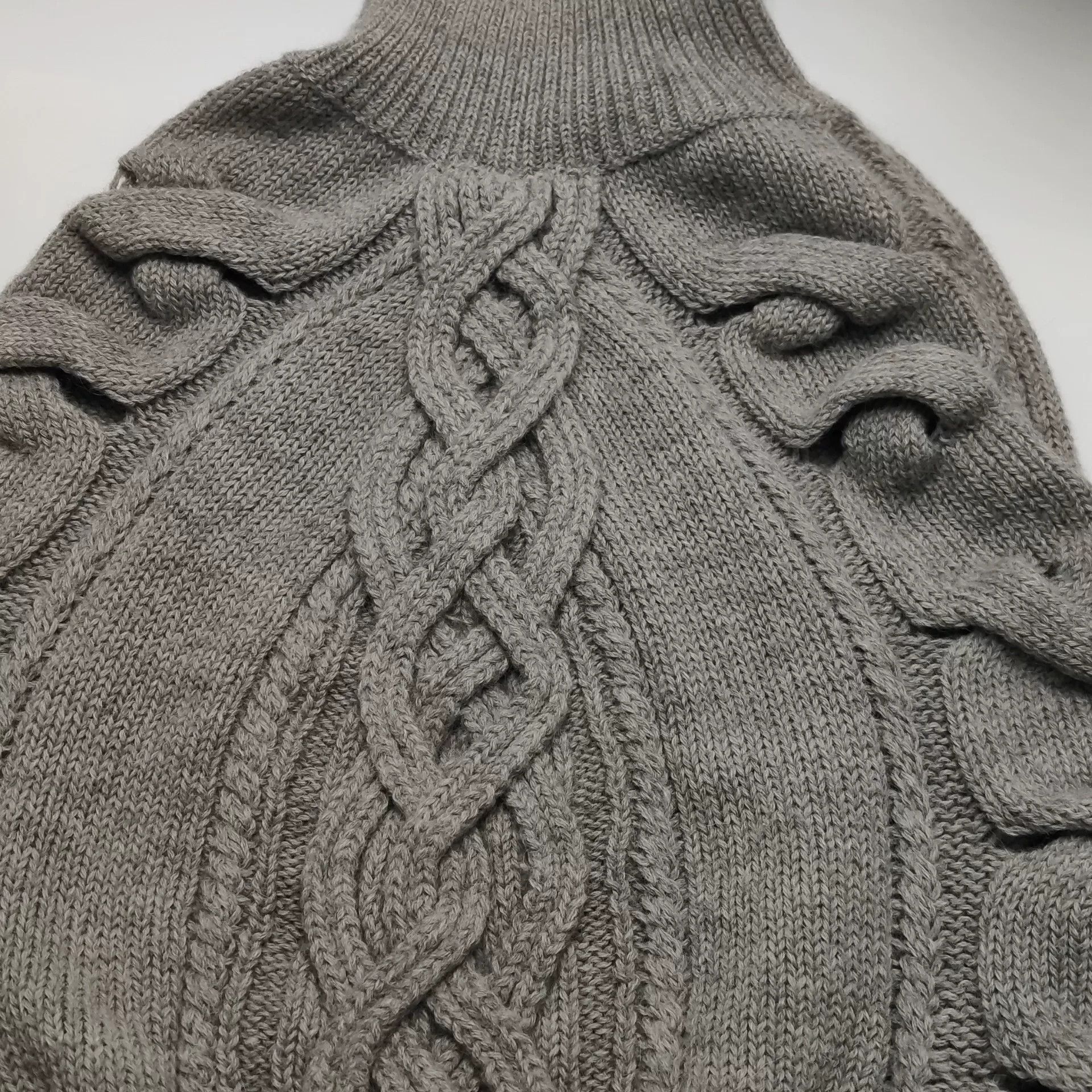 Gucci Gucci Wool Alpaca Blend Solid Turtleneck Sweater S Size US S / EU 44-46 / 1 - 8 Thumbnail