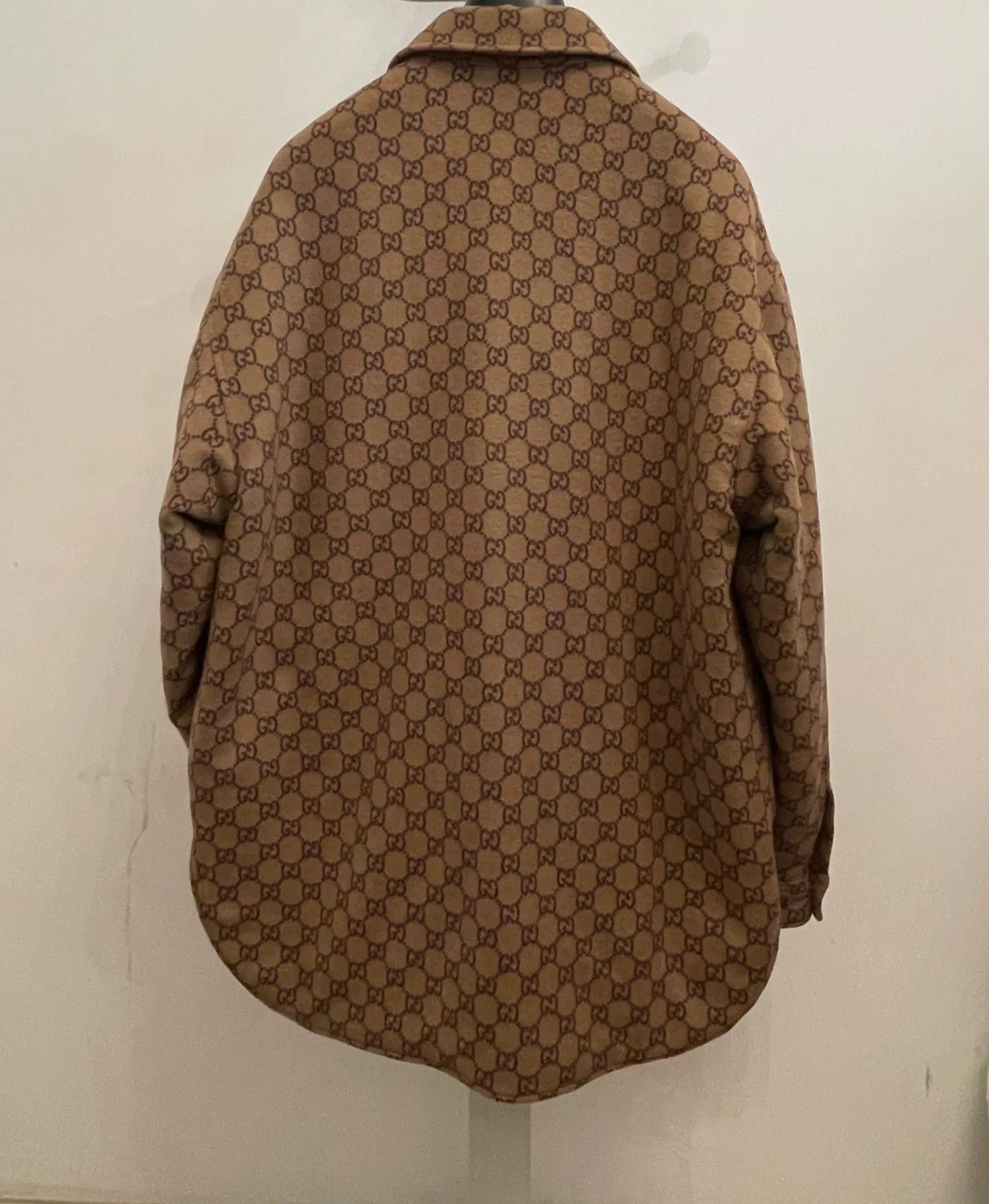 Gucci Gucci GG Wool Flannel Overshirt Size US M / EU 48-50 / 2 - 8 Thumbnail