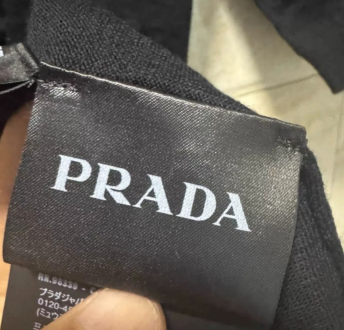 Prada Prada 2024 Solid Crew Neck Knit Top Size US M / EU 48-50 / 2 - 6 Thumbnail