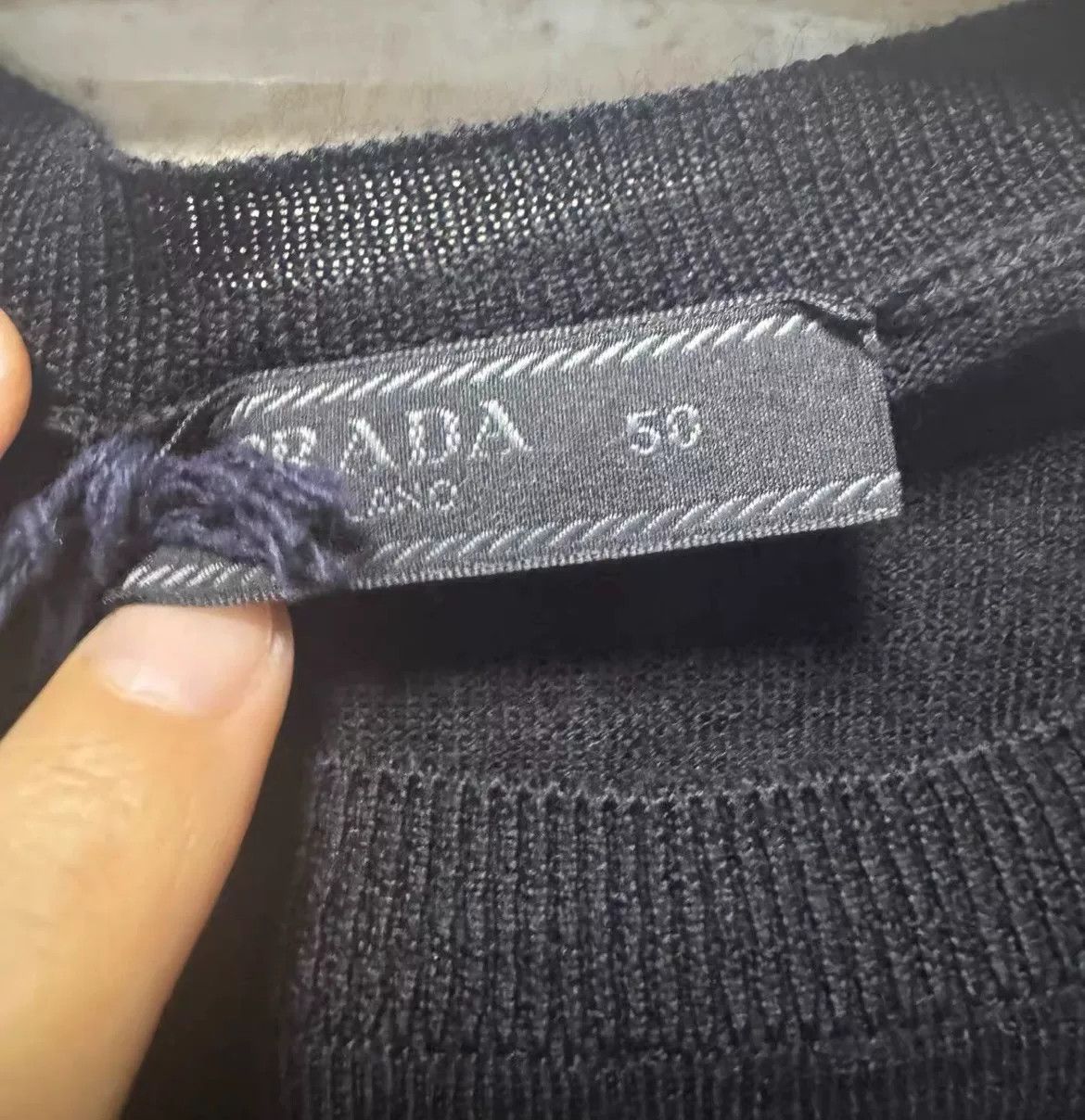 Prada Prada 2024 Solid Crew Neck Knit Top Size US M / EU 48-50 / 2 - 3 Thumbnail