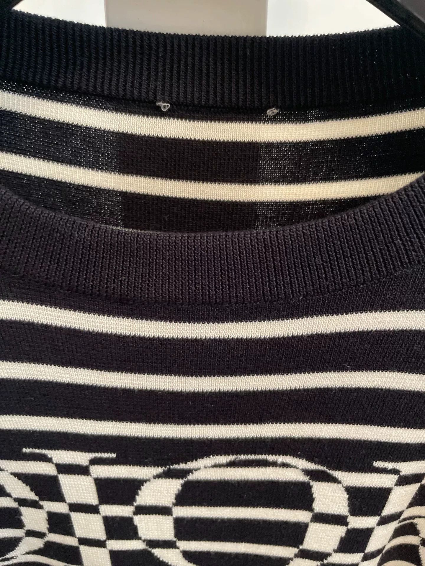 Dior Dior Striped Crewneck Short Sleeve Tee Size US XL / EU 56 / 4 - 3 Thumbnail