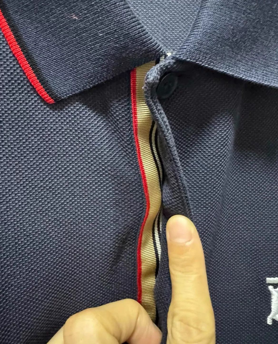 Burberry Burberry Piqué Polo Shirt Size US S / EU 44-46 / 1 - 3 Thumbnail