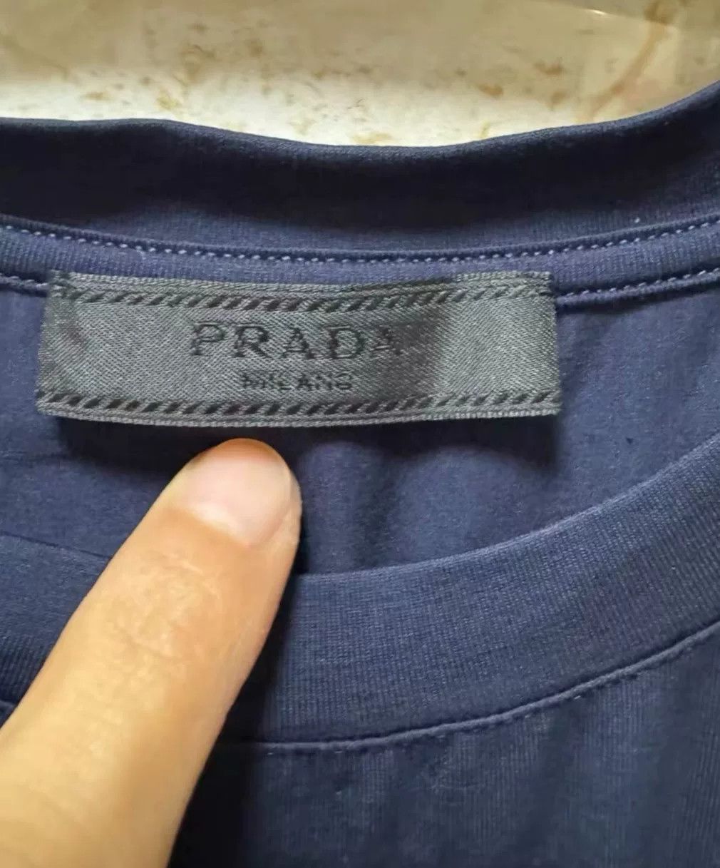 Prada Prada Red Tape Nylon Long Sleeve T-shirt Size US S / EU 44-46 / 1 - 2 Thumbnail