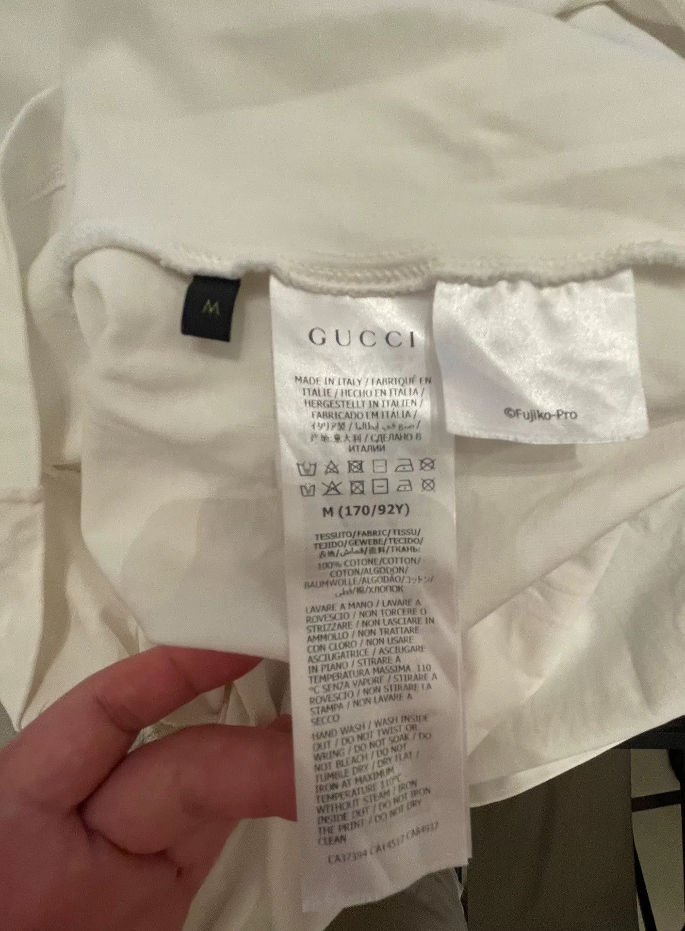 Gucci Gucci Doraemon Collaboration Short Sleeve Size US M / EU 48-50 / 2 - 5 Thumbnail
