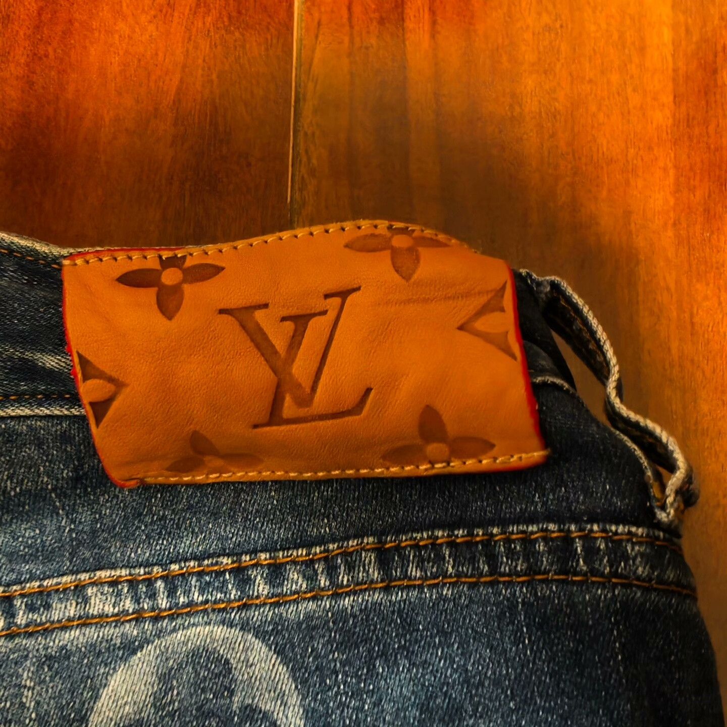 Louis Vuitton LV All-Over Print Jeans Size US 28 / EU 44 - 4 Thumbnail