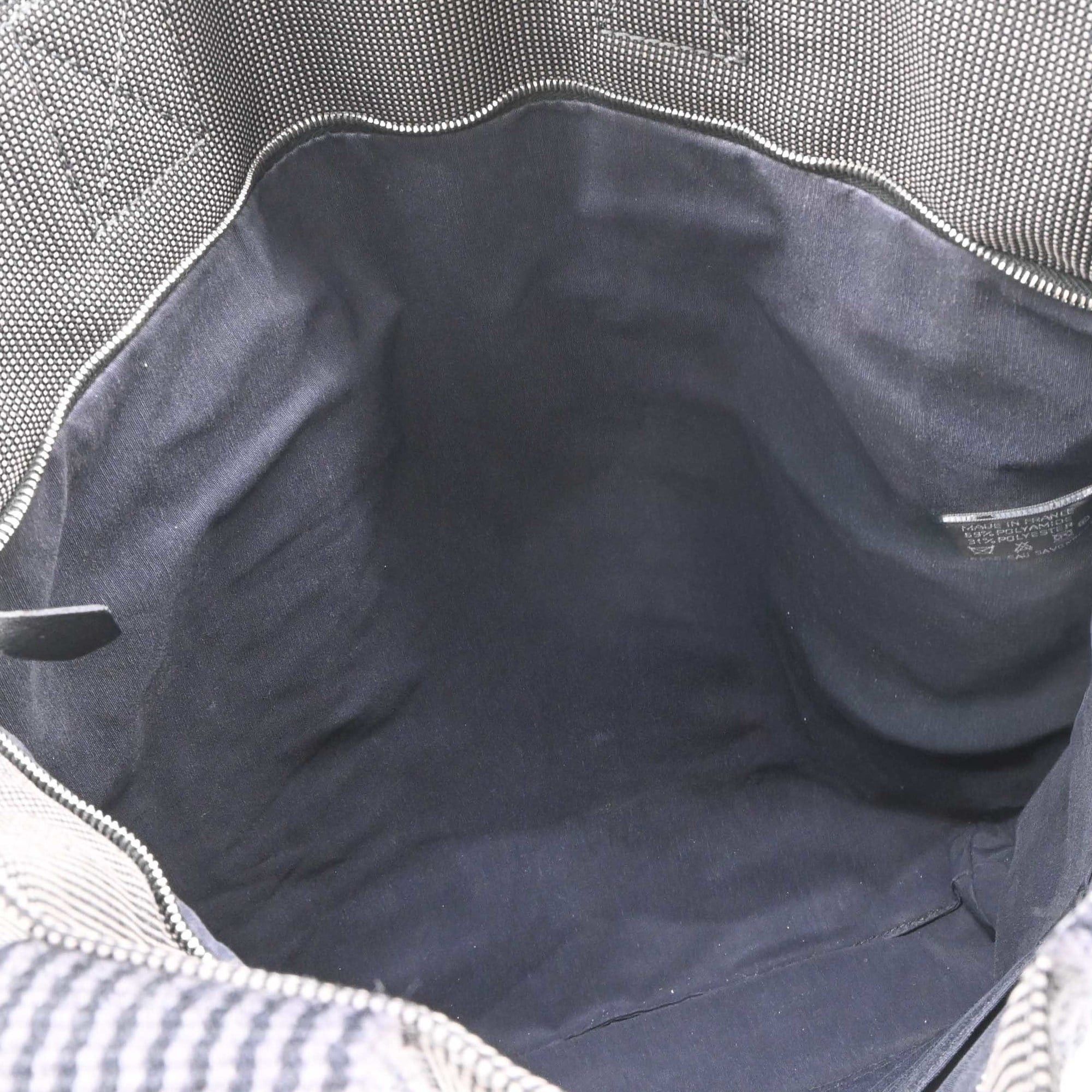 Hermes HERMES Airline Cabas Tote Bag in Gray Canvas Size ONE SIZE - 11 Thumbnail
