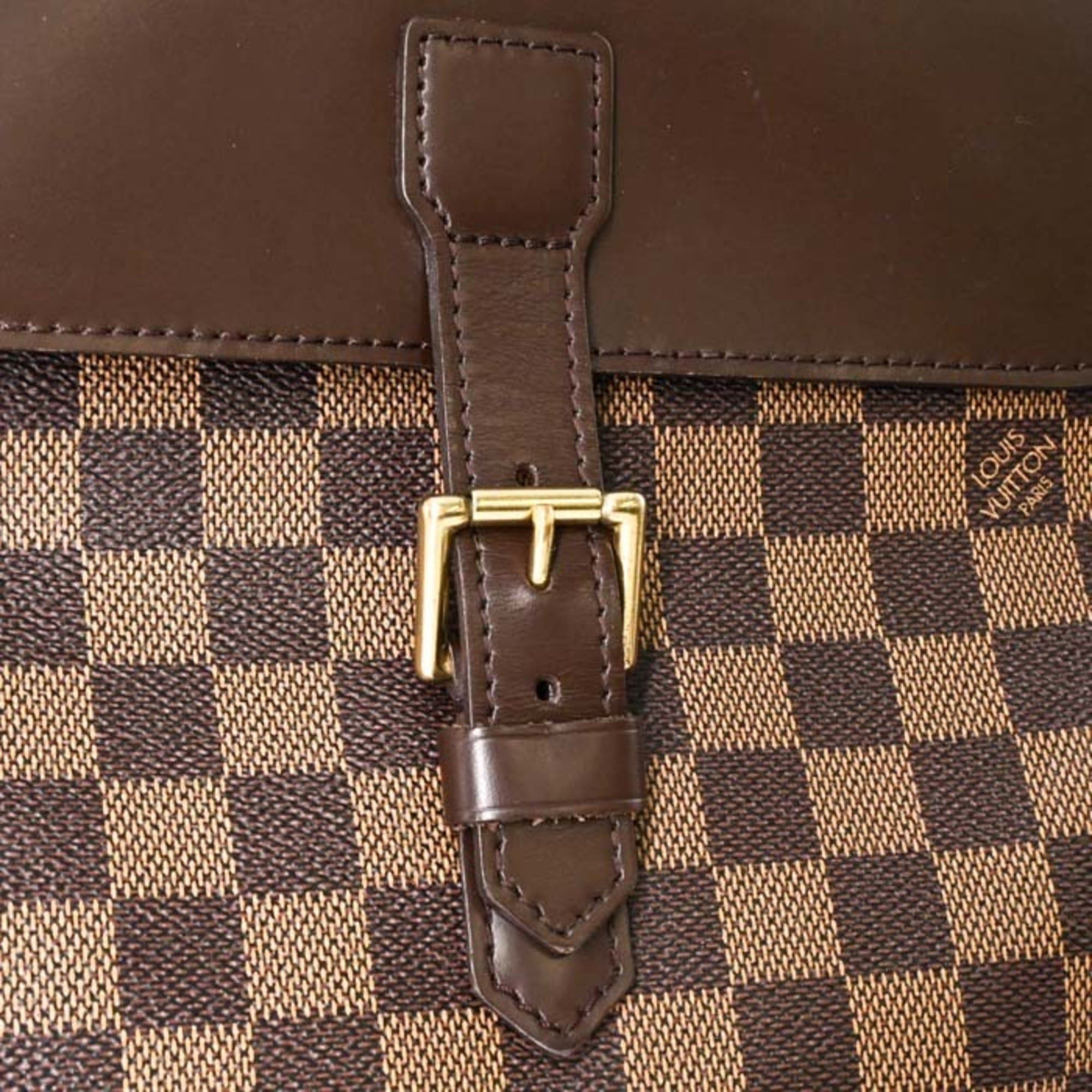 Louis Vuitton LOUIS VUITTON Damier Canvas Soho Backpack Brown Women's N51132 Size ONE SIZE - 8 Thumbnail
