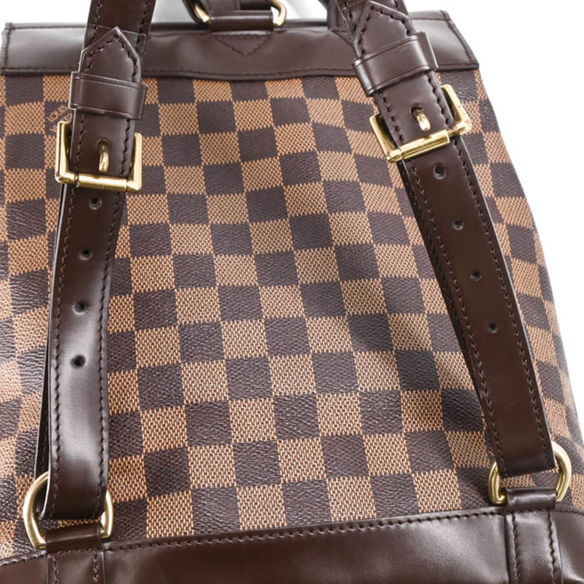 Louis Vuitton LOUIS VUITTON Damier Canvas Soho Backpack Brown Women's N51132 Size ONE SIZE - 11 Thumbnail