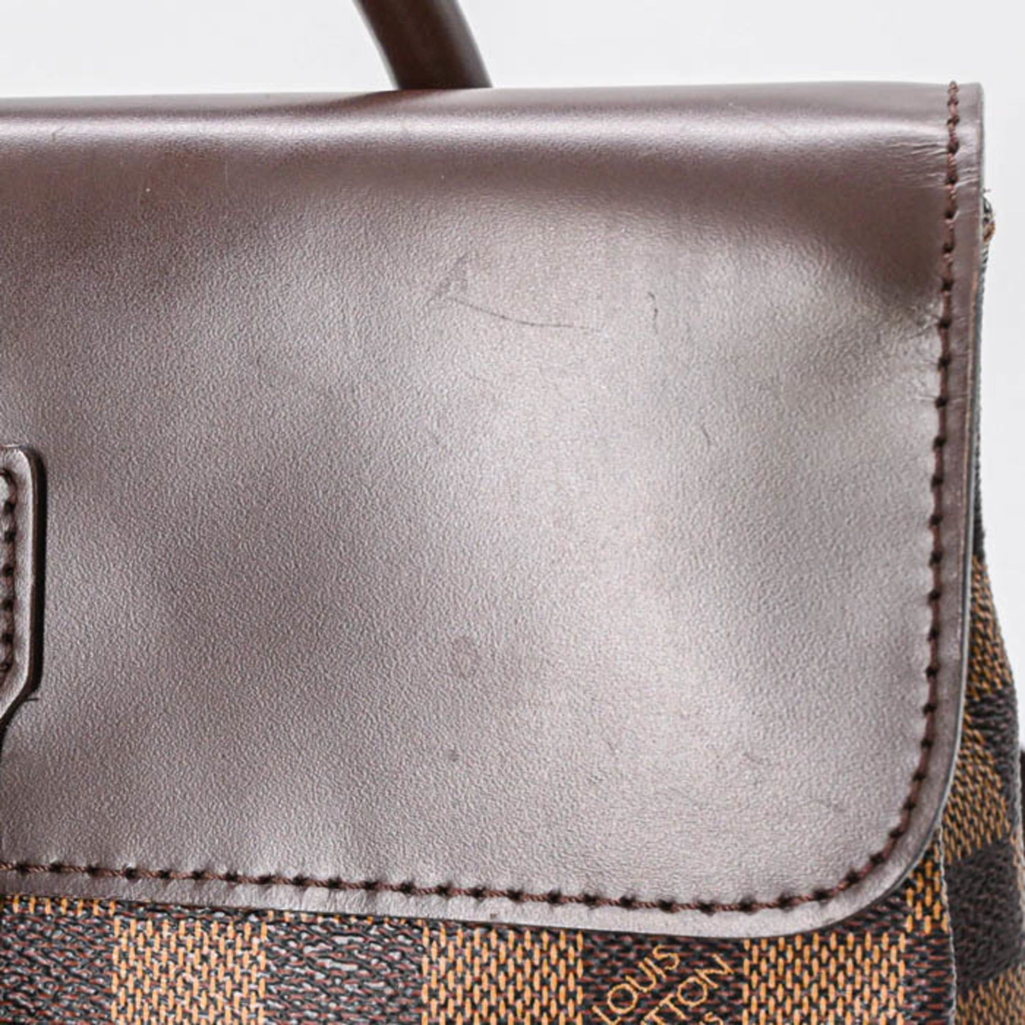 Louis Vuitton LOUIS VUITTON Damier Canvas Soho Backpack Brown Women's N51132 Size ONE SIZE - 18 Thumbnail