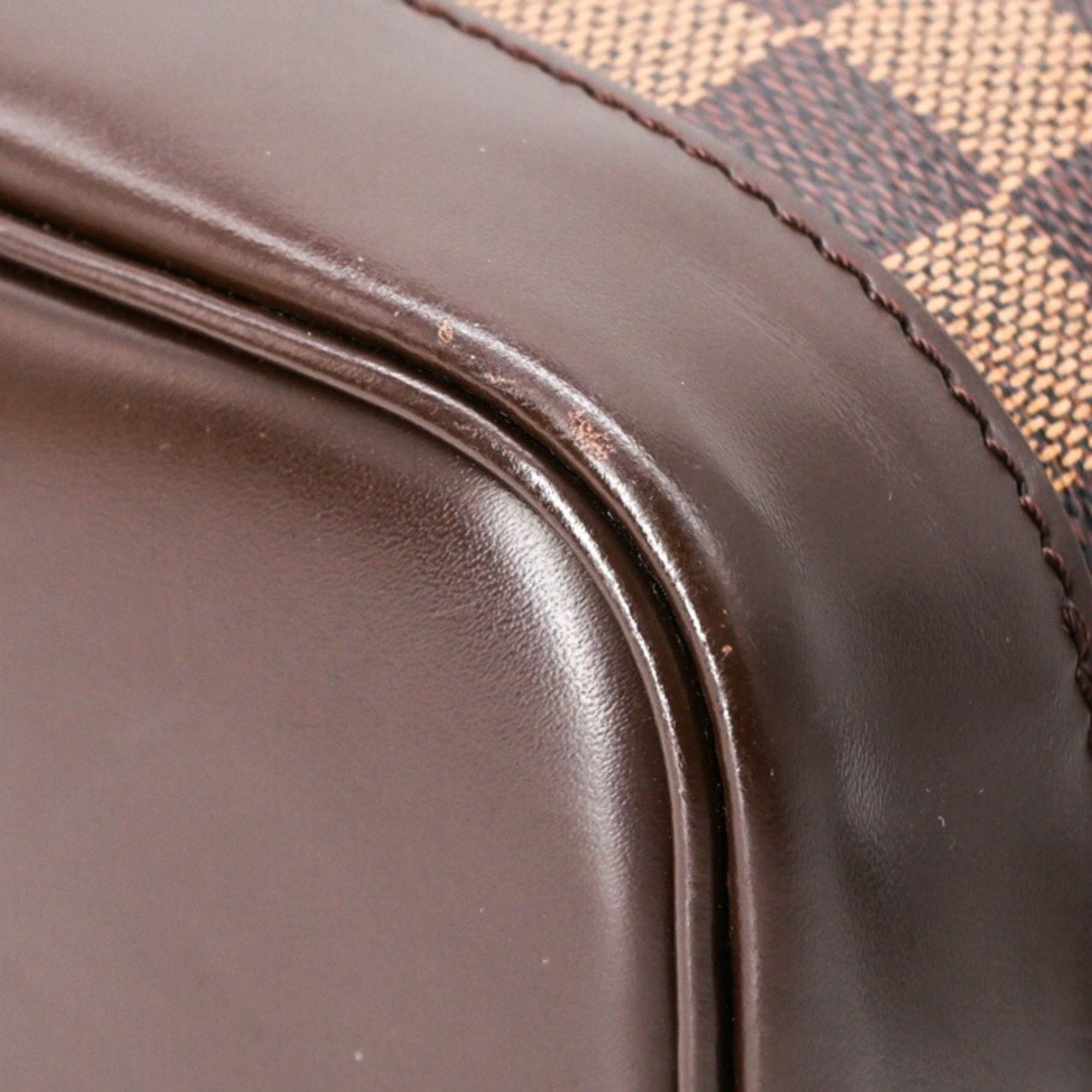 Louis Vuitton LOUIS VUITTON Damier Canvas Soho Backpack Brown Women's N51132 Size ONE SIZE - 6 Thumbnail