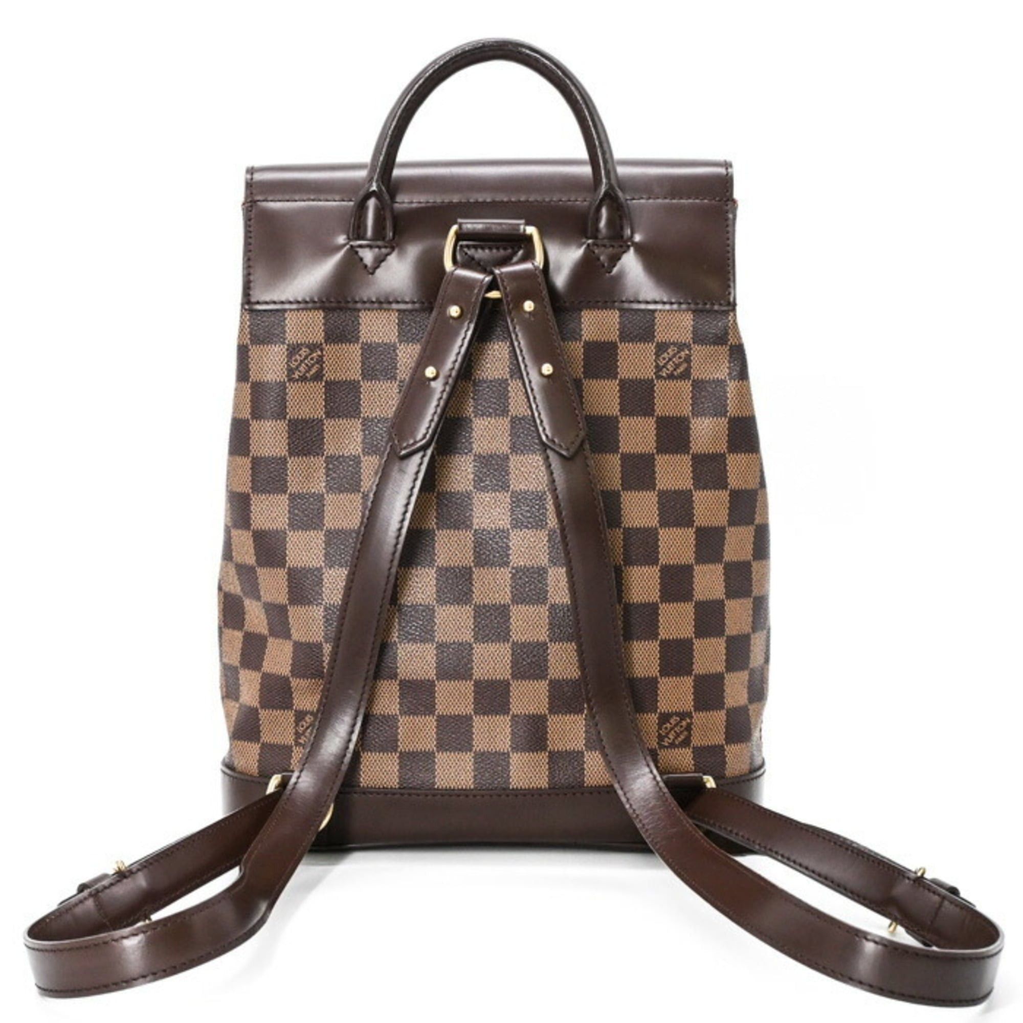 Louis Vuitton LOUIS VUITTON Damier Canvas Soho Backpack Brown Women's N51132 Size ONE SIZE - 2 Thumbnail