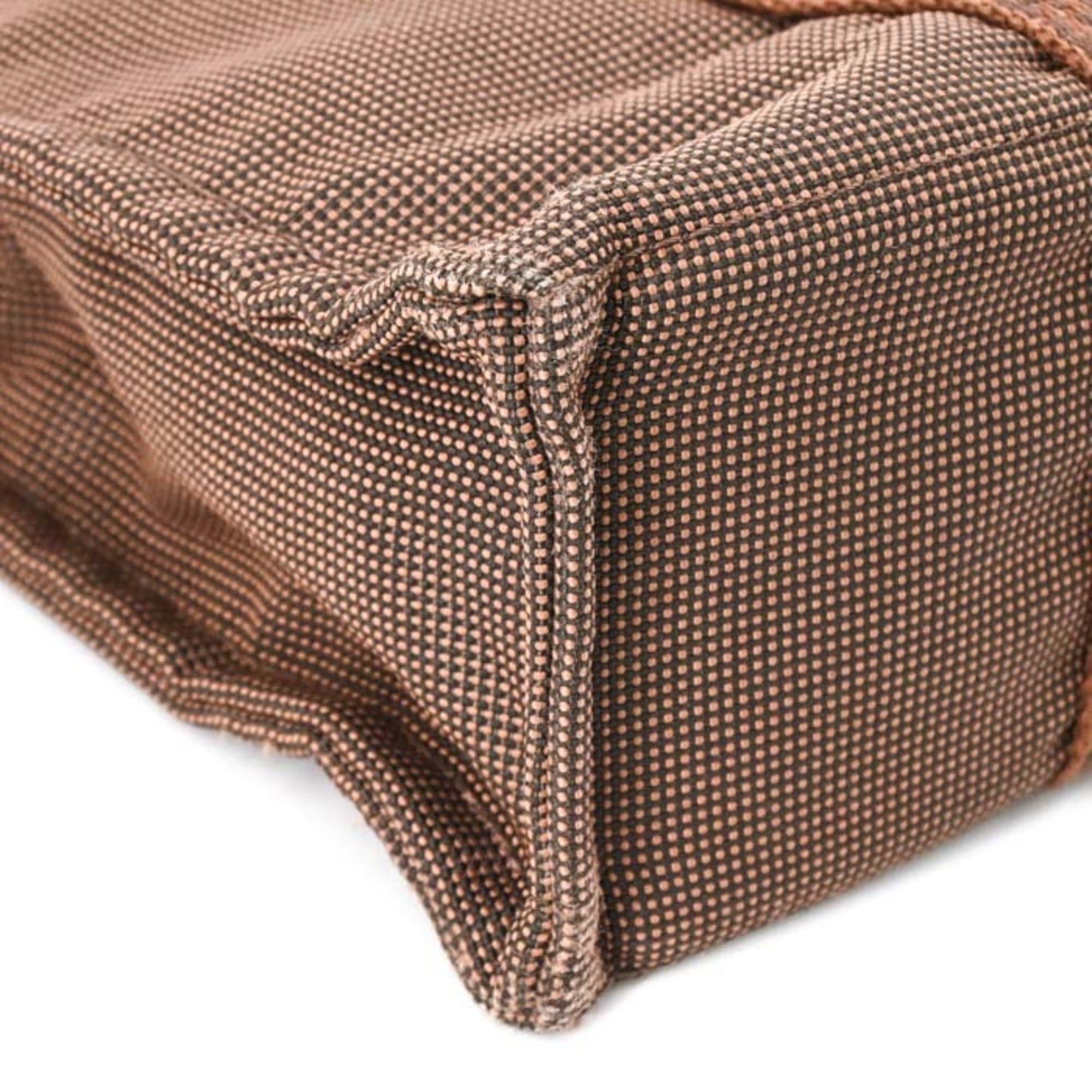 Hermes HERMES Tote PM Hermès Handbag Bag Air Line Canvas Brown Size ONE SIZE - 8 Thumbnail