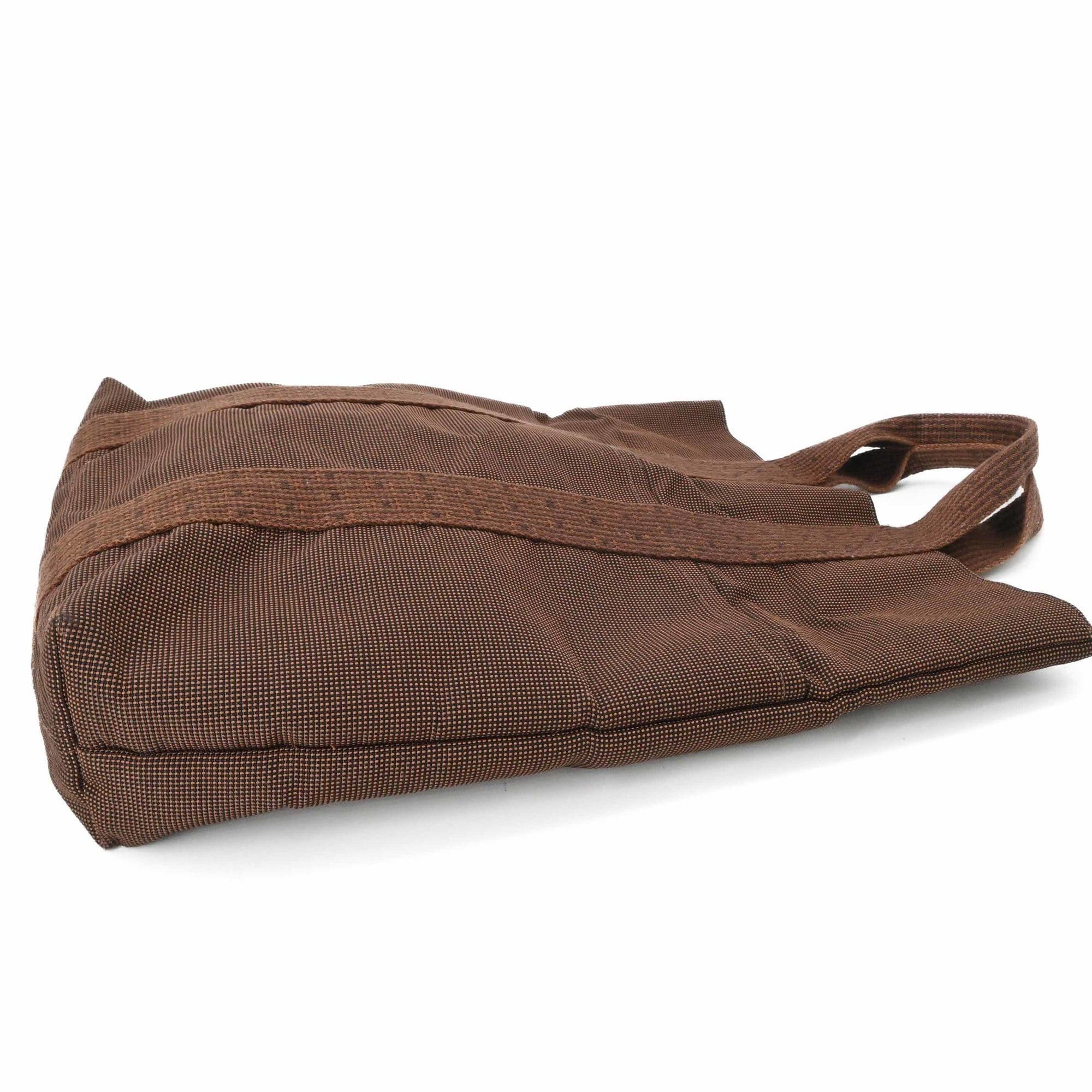 Hermes HERMES Airline Cabas Tote Bag, Brown Canvas Size ONE SIZE - 4 Thumbnail