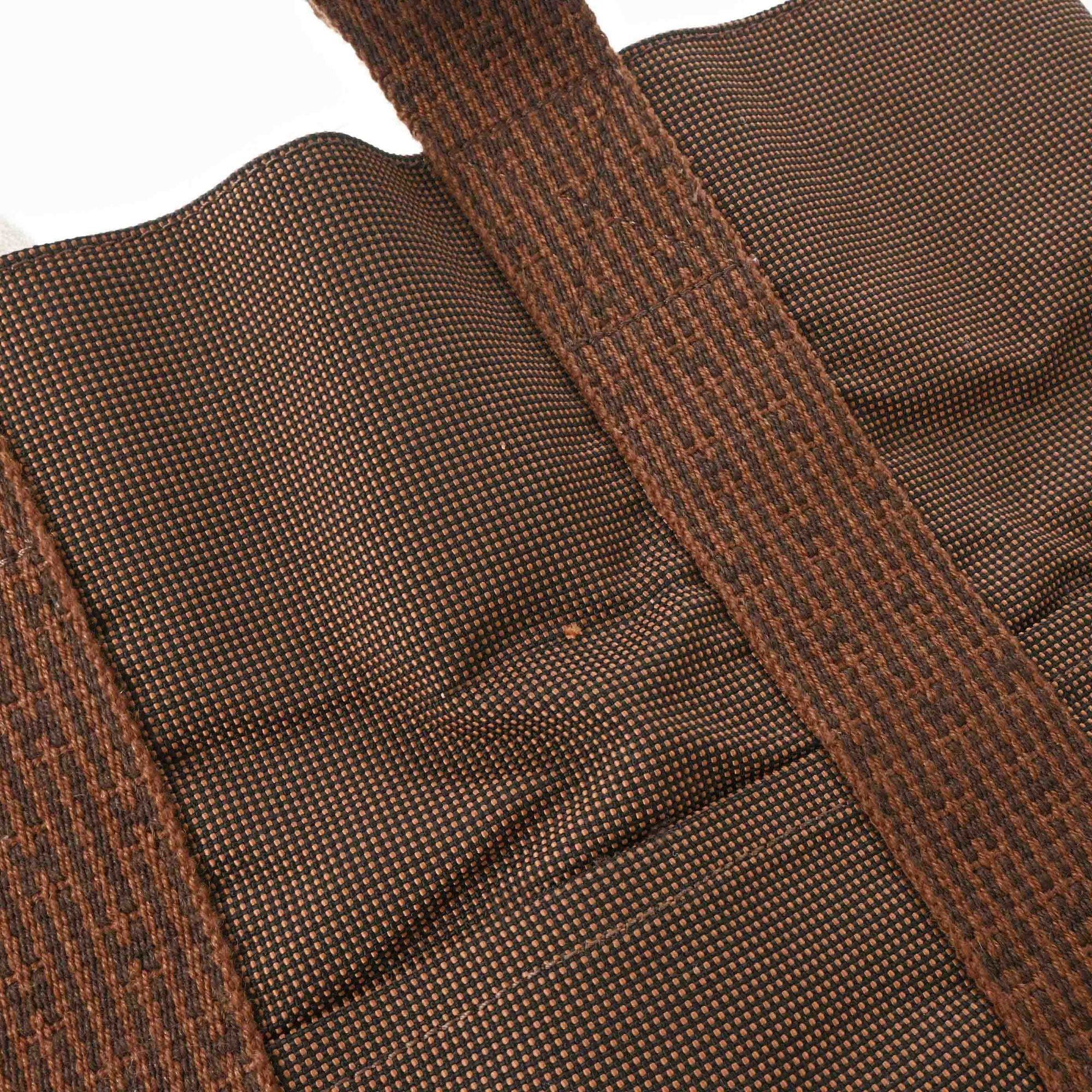 Hermes HERMES Airline Cabas Tote Bag, Brown Canvas Size ONE SIZE - 7 Thumbnail
