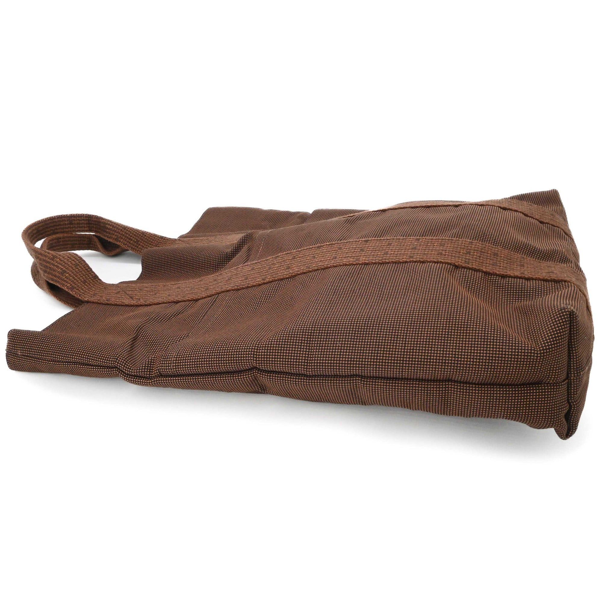 Hermes HERMES Airline Cabas Tote Bag, Brown Canvas Size ONE SIZE - 3 Thumbnail