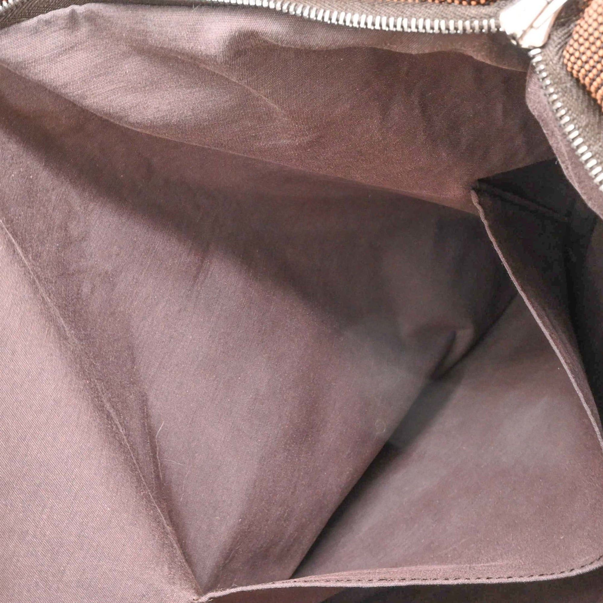 Hermes HERMES Airline Cabas Tote Bag, Brown Canvas Size ONE SIZE - 11 Thumbnail