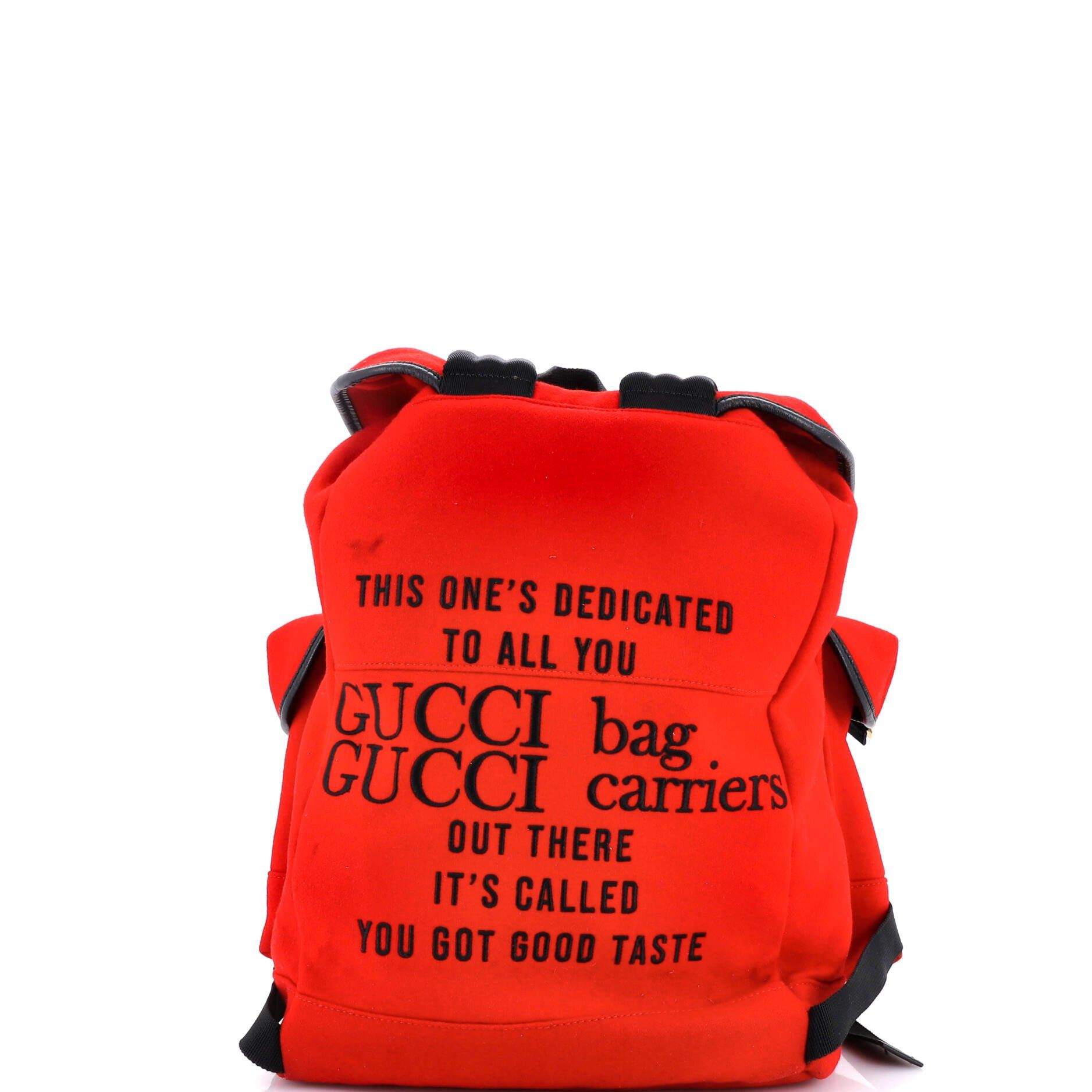 Gucci Aria 100th Anniversary Off The Grid Backpack Size ONE SIZE - 3 Thumbnail