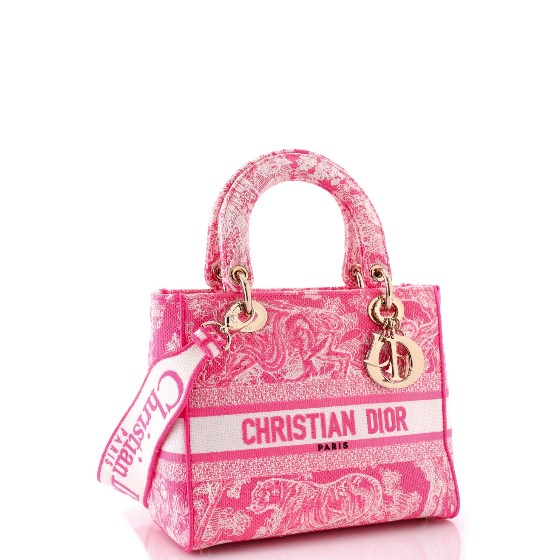 Dior Toile de Jouy Lady D-Lite Bag Size ONE SIZE - 2 Thumbnail