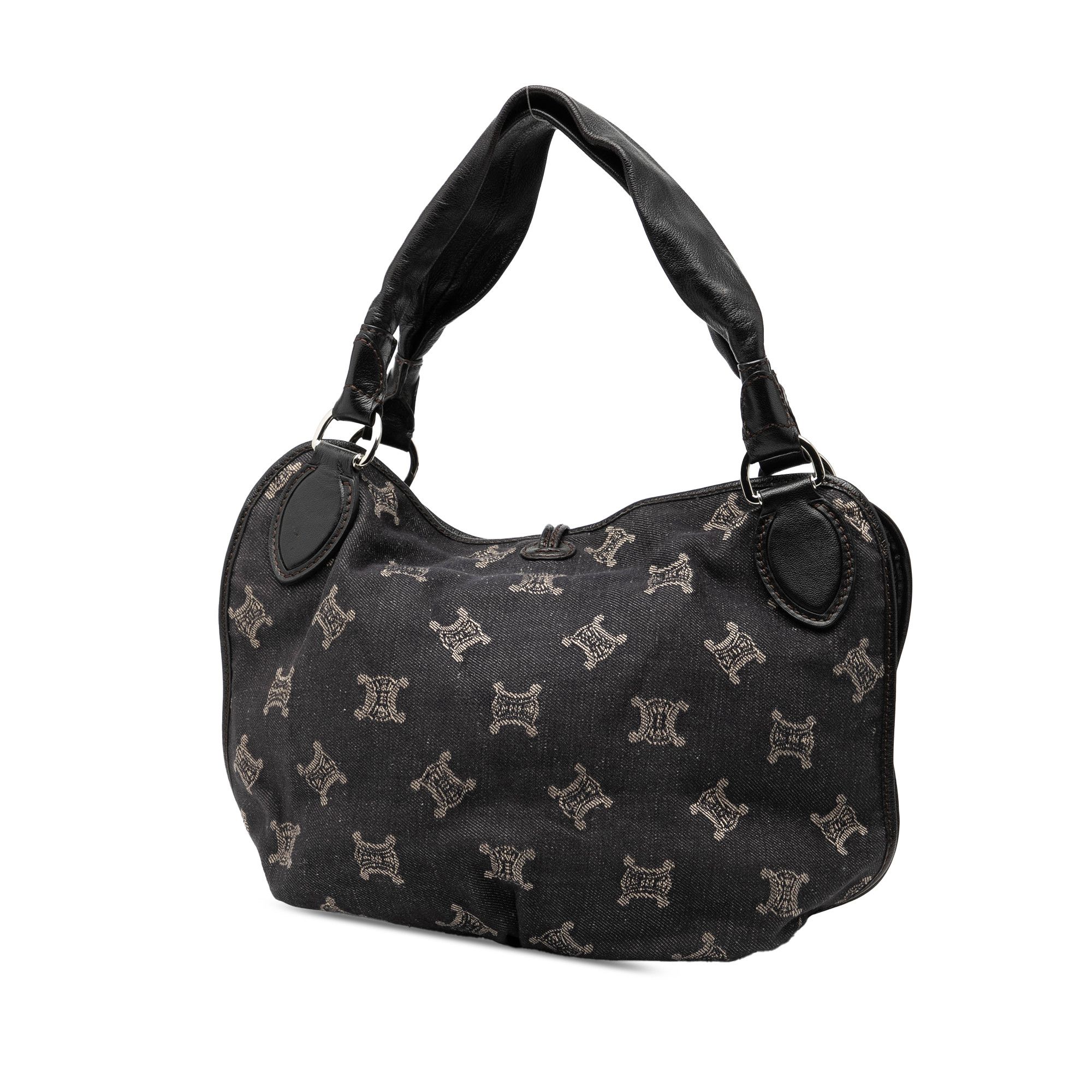Celine Celine Macadam Denim Bittersweet Hobo Bag Size ONE SIZE - 2 Thumbnail