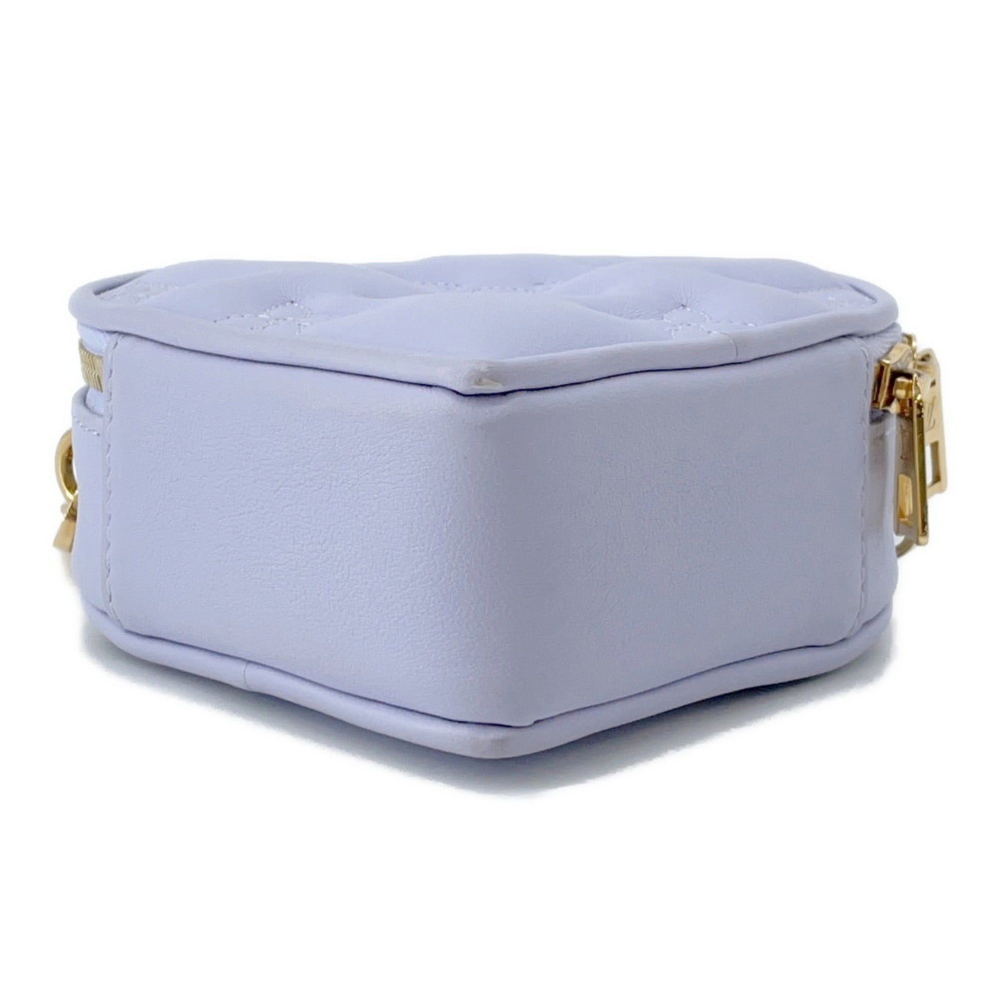 Louis Vuitton Pop My Heart Pouch M82041 Monogram Leather Handbag, 2-Way Shoulder Bag, Bubblegram