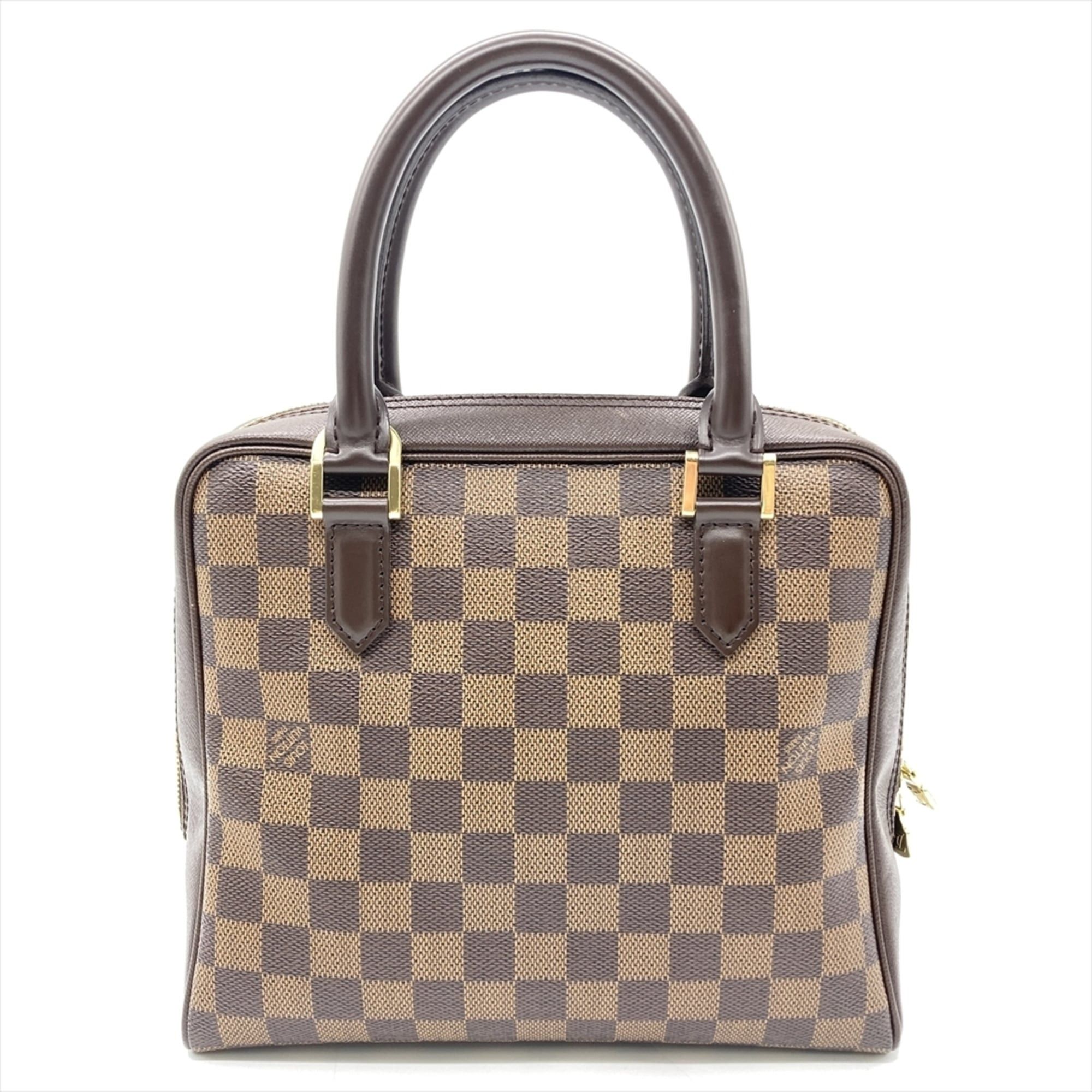 Louis Vuitton Louis Vuitton Brera Handbag Damier Ebene N51150 Brown with Gold Hardware VI0015 Women's Size ONE SIZE - 2 Thumbnail