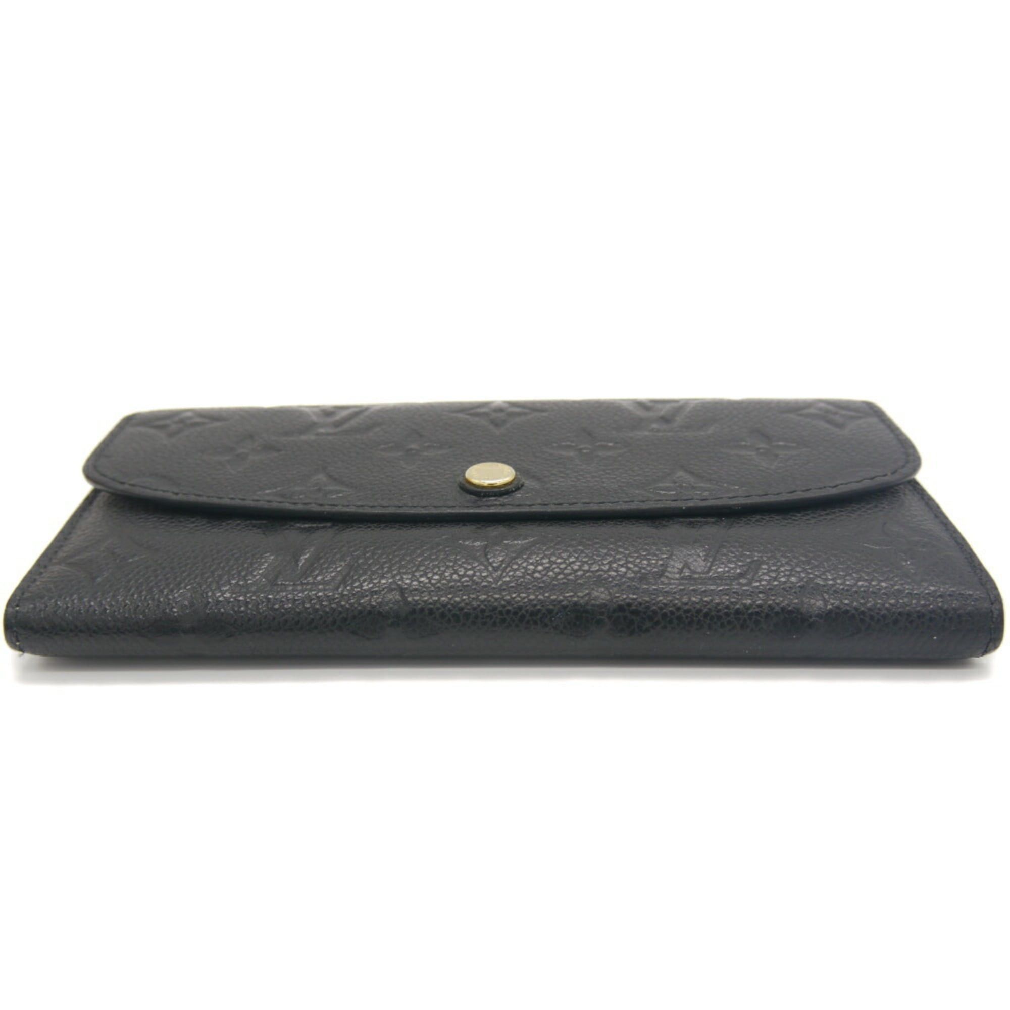 Louis Vuitton Louis Vuitton Portefeuille Emilie Long Wallet Monogram Empreinte Noir M62369 Size ONE SIZE - 5 Thumbnail