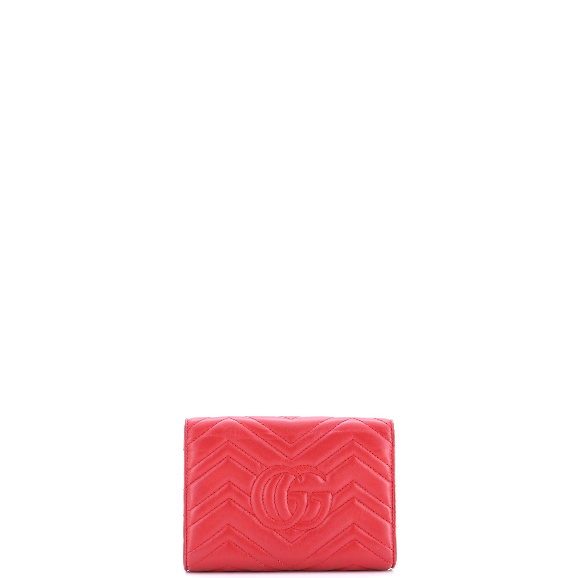Gucci GG Marmont Chain Wallet Size ONE SIZE - 3 Thumbnail
