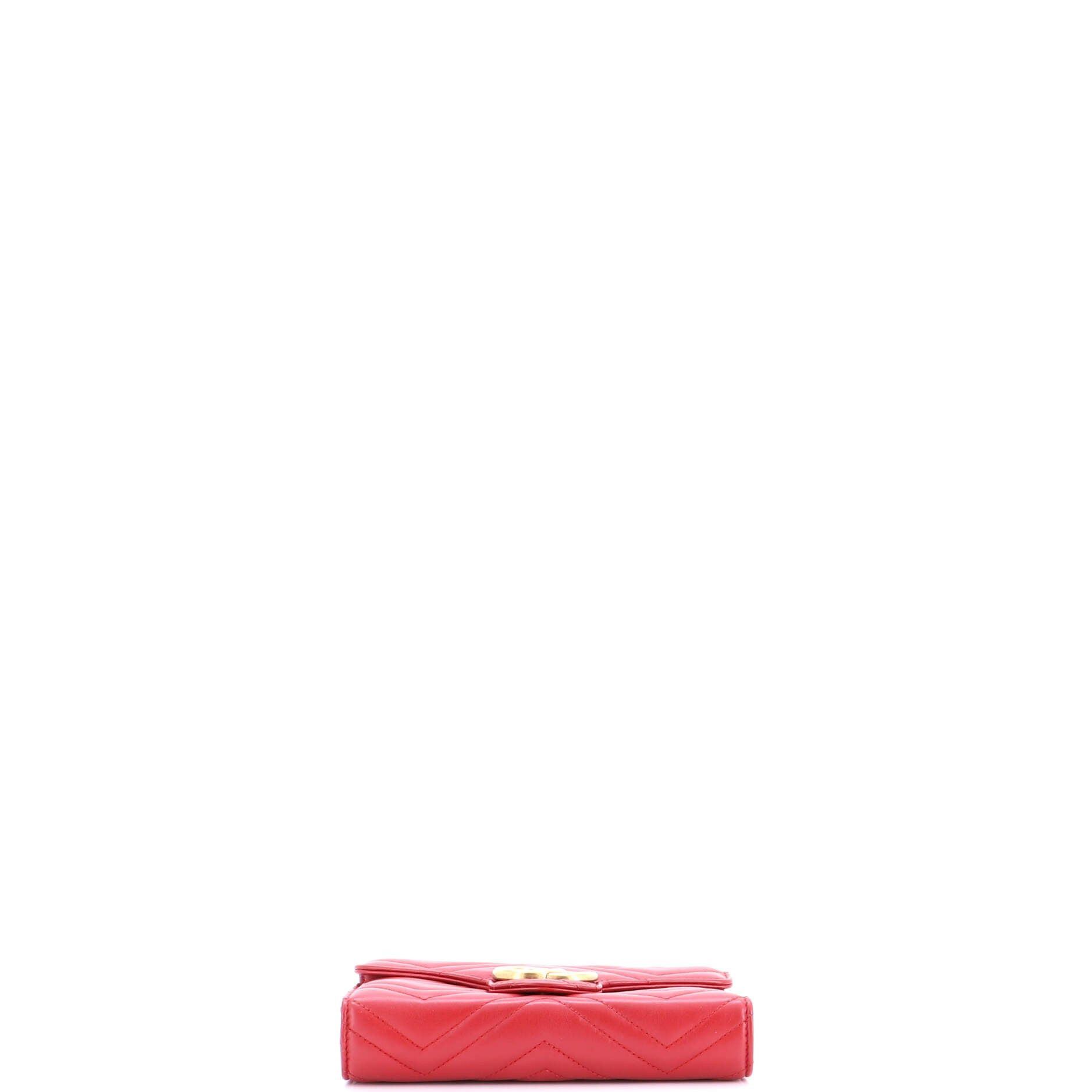 Gucci GG Marmont Chain Wallet Size ONE SIZE - 4 Thumbnail