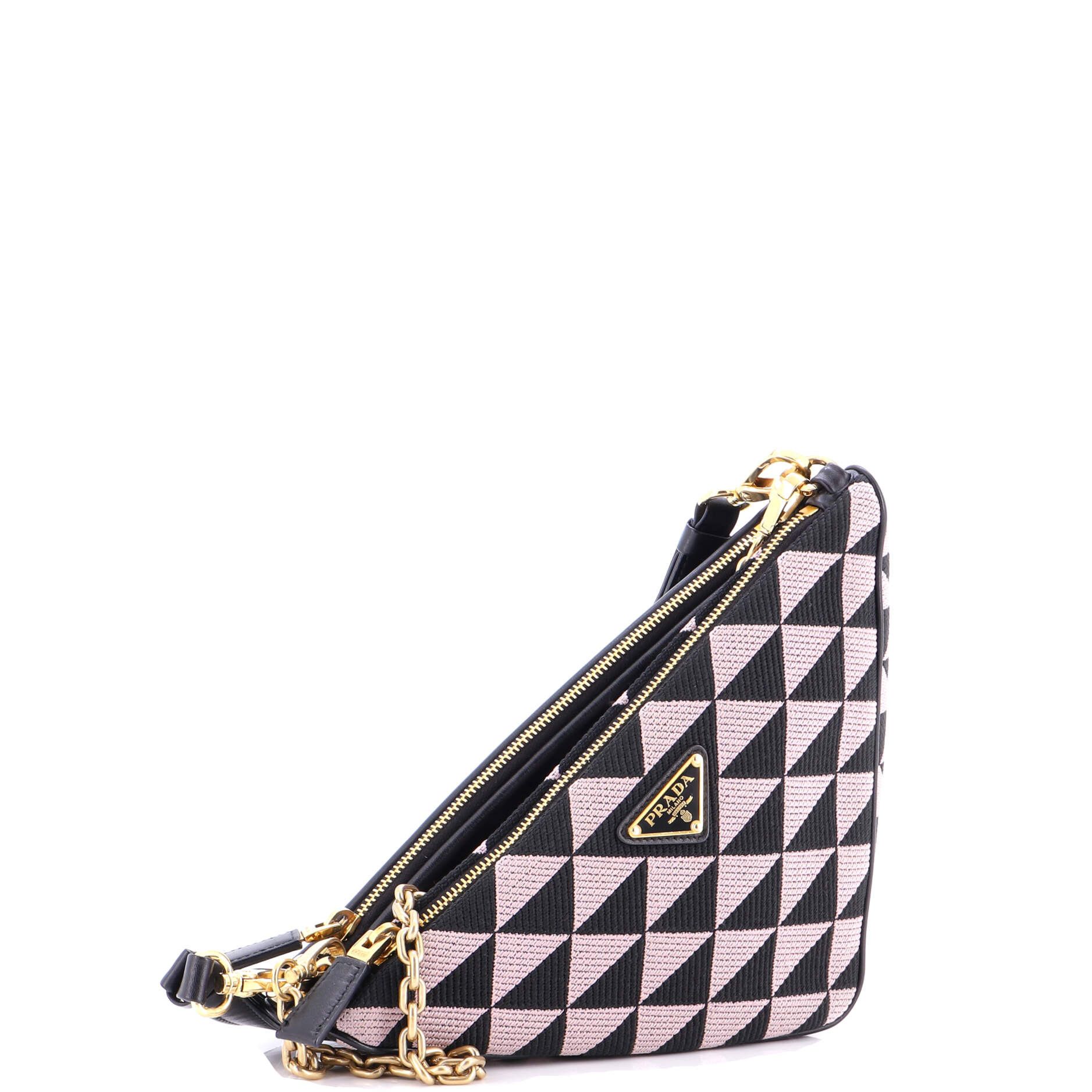 Prada Double Symbole Triangle Bag Size ONE SIZE - 2 Thumbnail