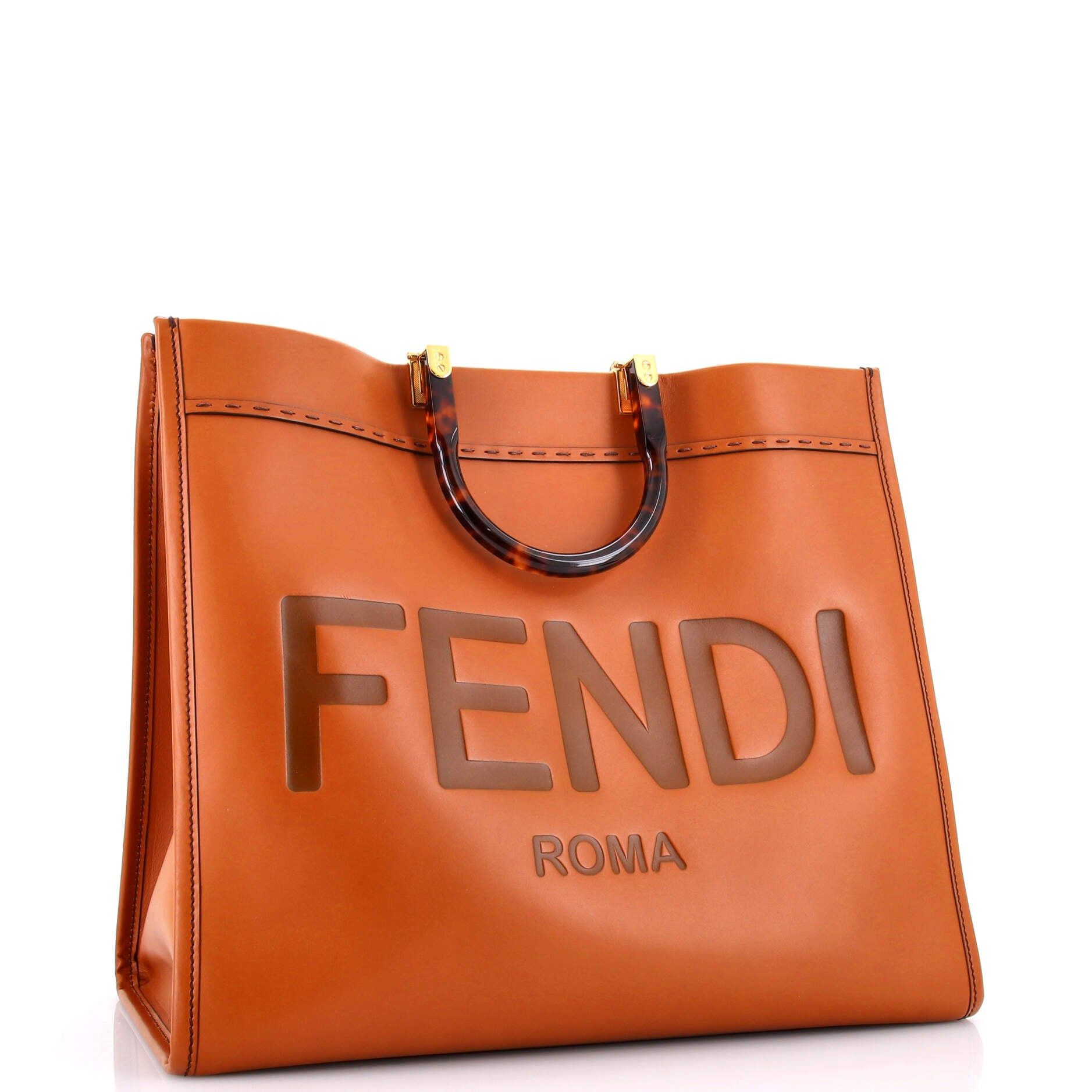 Fendi Sunshine Shopper Tote Size ONE SIZE - 2 Thumbnail