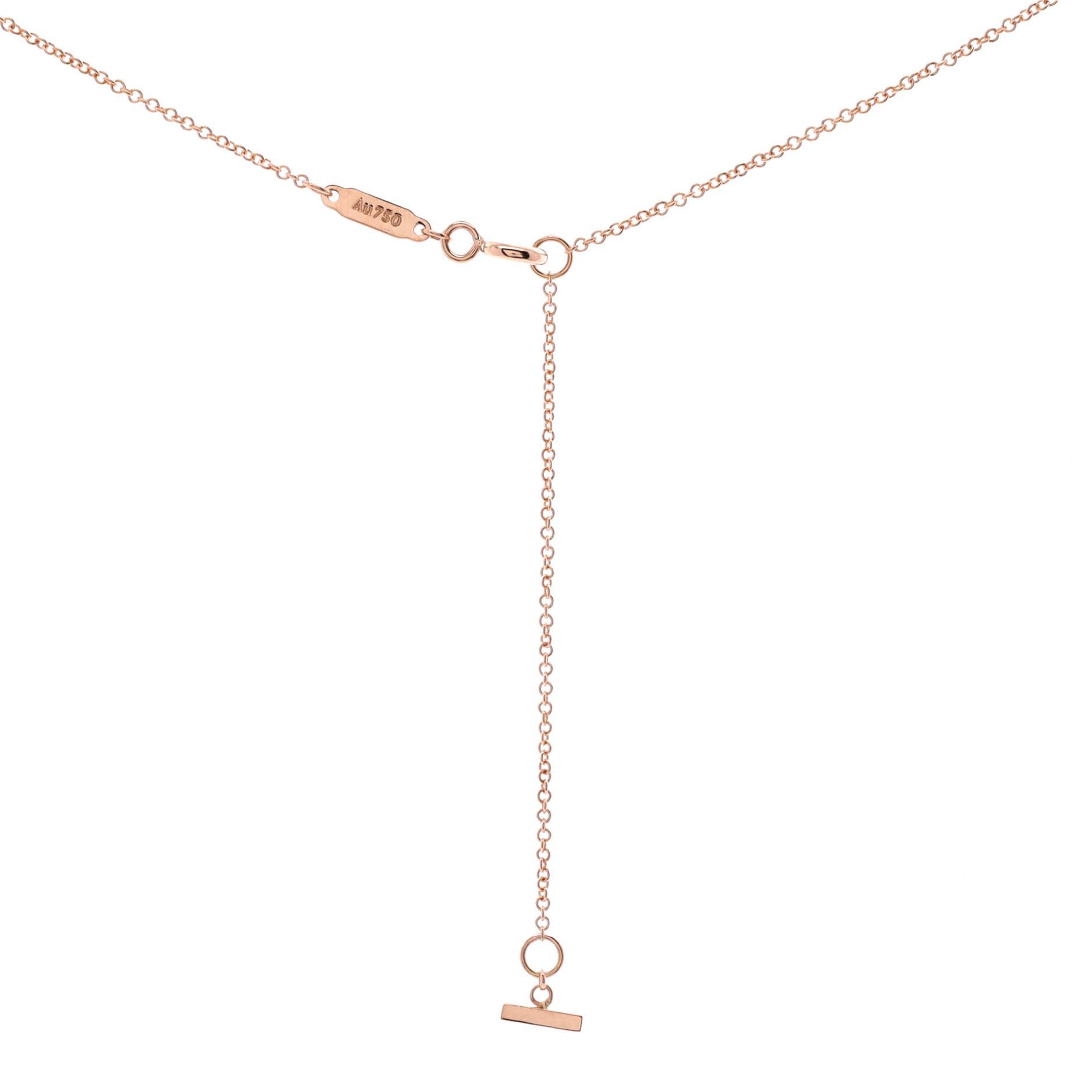 Tiffany & Co. T Smile Pendant Necklace Size ONE SIZE - 3 Thumbnail