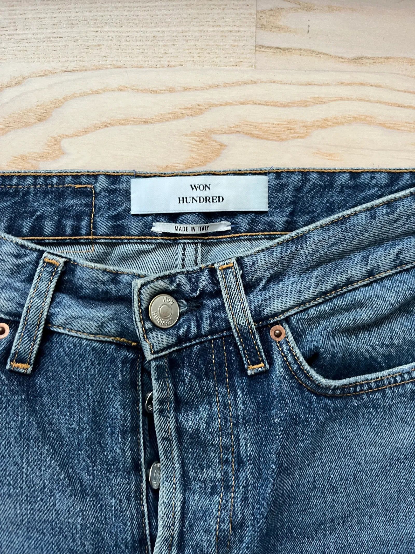 Won Hundred Won Hundred Jeans Size 27" / US 4 / IT 40 - 2 Thumbnail