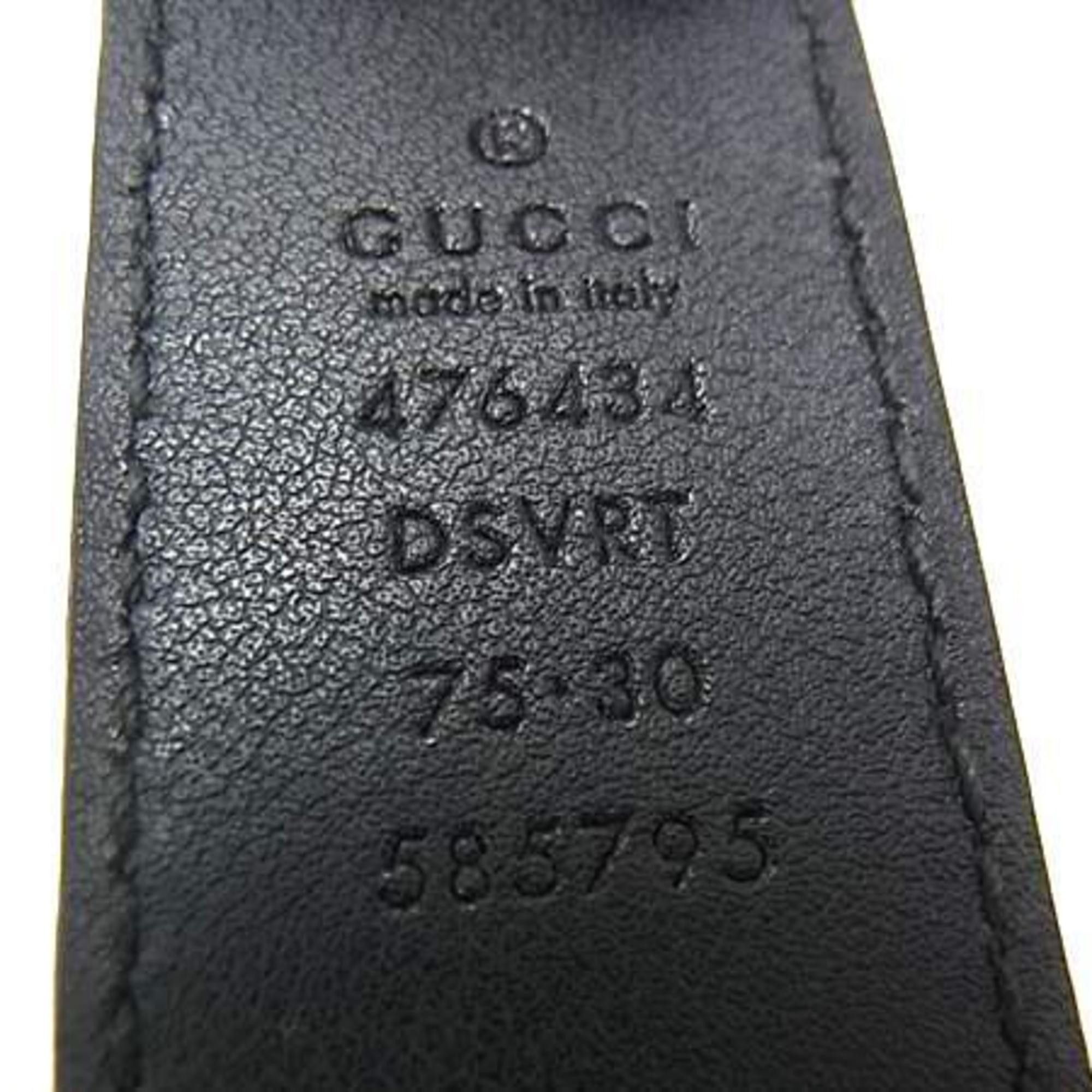 Gucci GUCCI GG Marmont Waist Bag 476484 Black Leather Body for Men and Women Size ONE SIZE - 2 Thumbnail