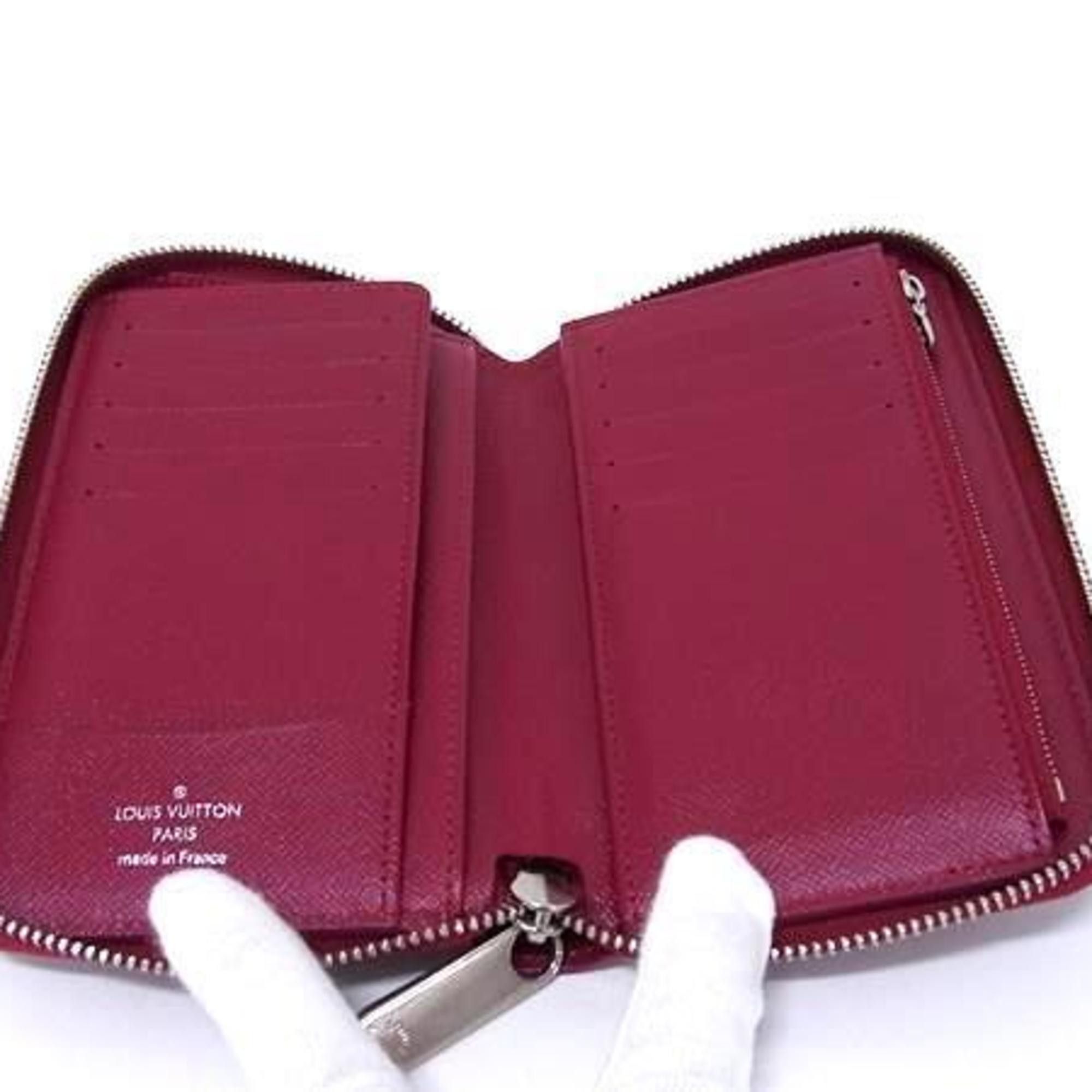 Louis Vuitton LOUIS VUITTON Zippy Compact Wallet M60424 Fuchsia (Wine Red) Epi Leather Women's Round Long Size ONE SIZE - 4 Thumbnail